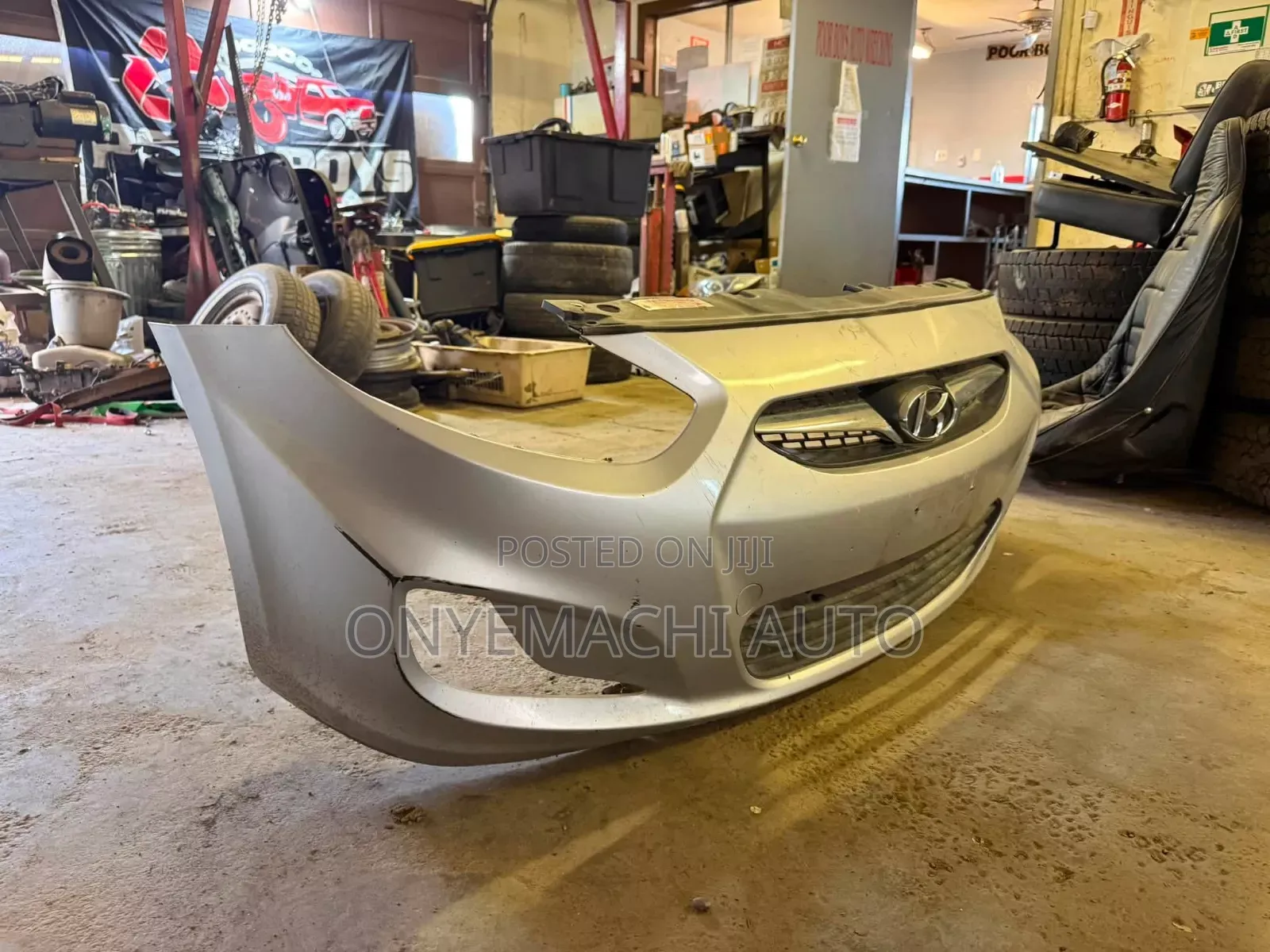 Complete Front Bumper Hyundai Accent 2012