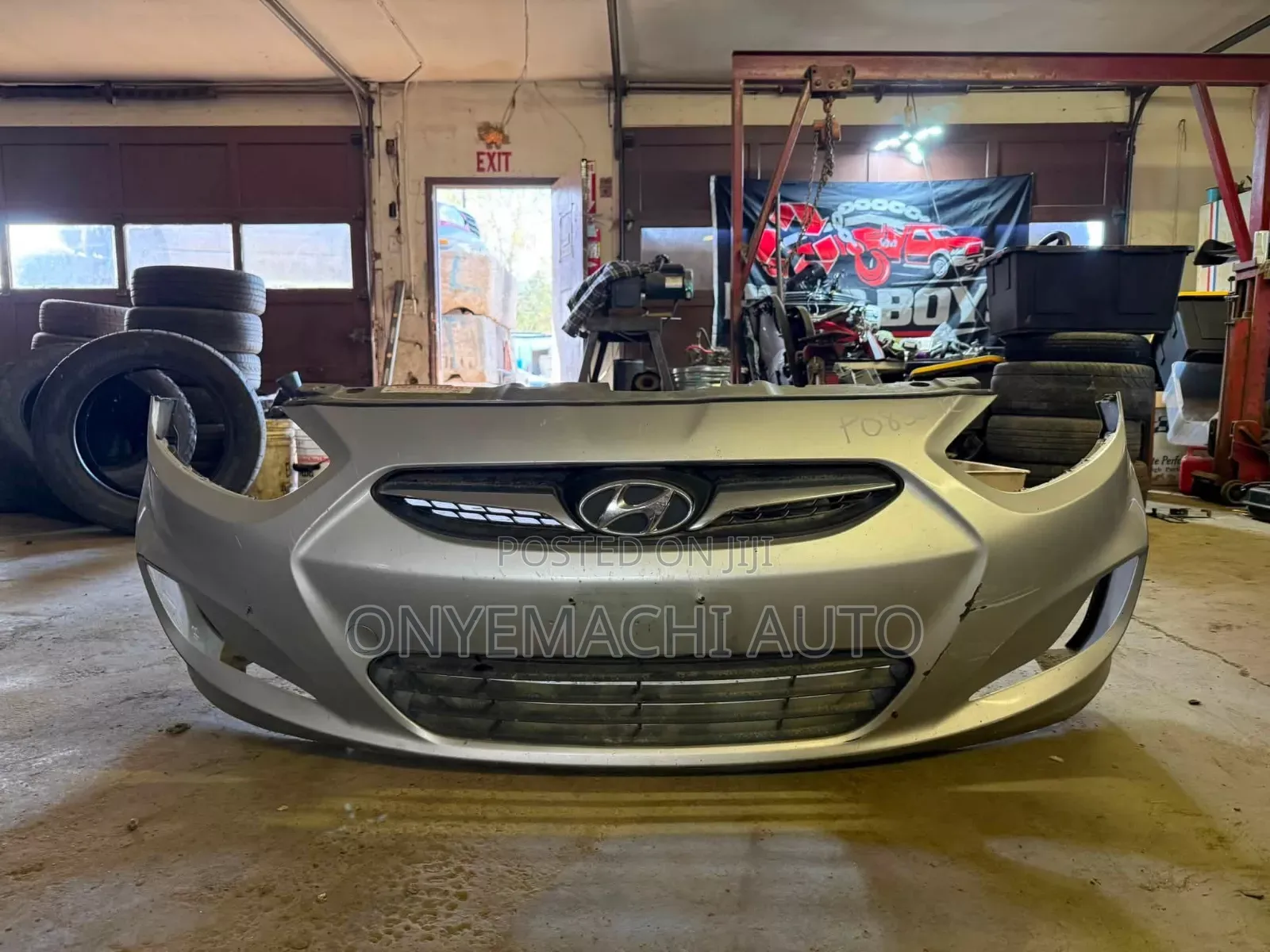 Complete Front Bumper Hyundai Accent 2012
