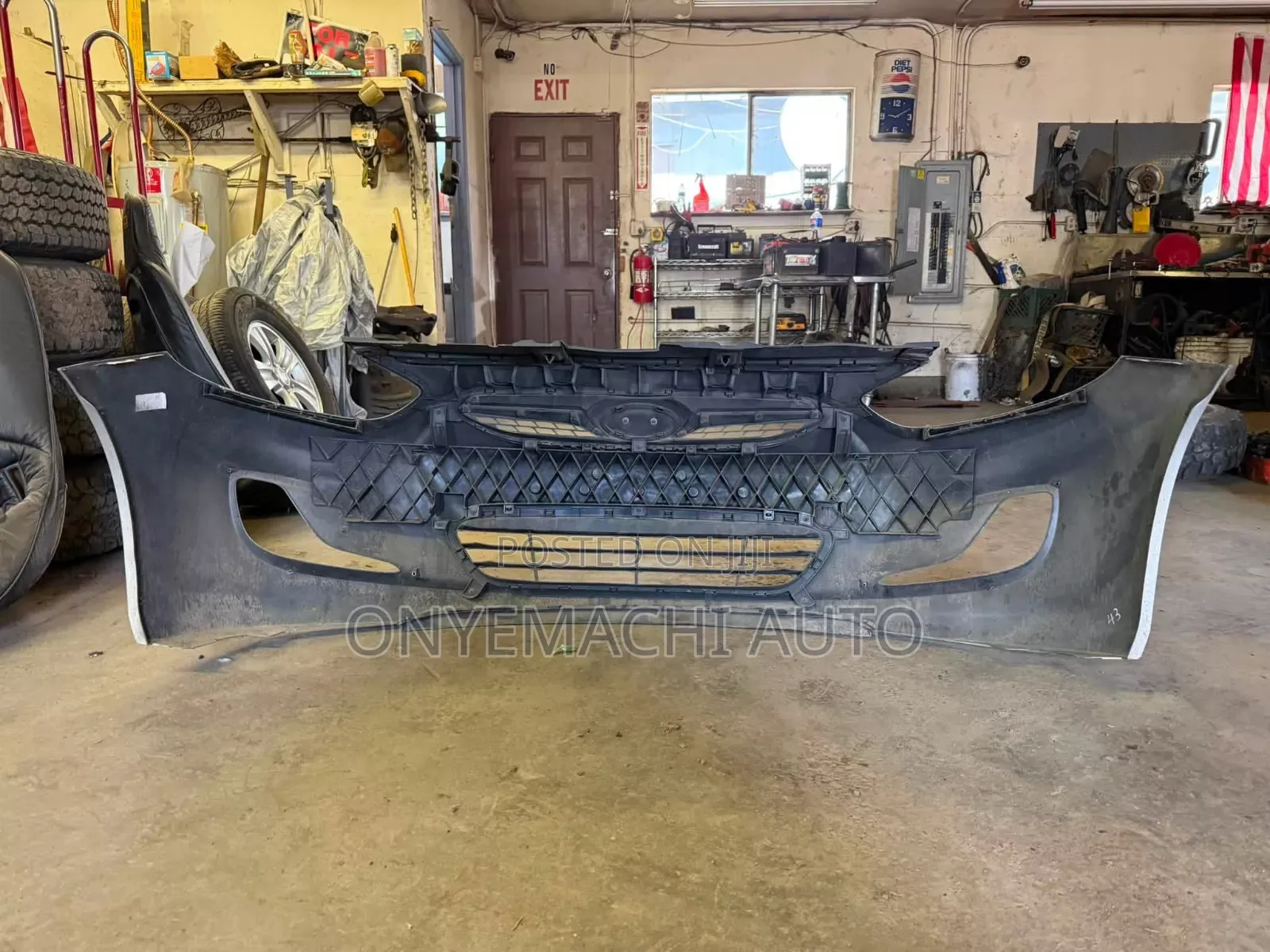 Complete Front Bumper Hyundai Accent 2012