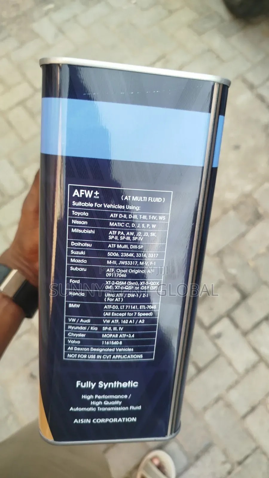 Aisin at Fluid Wide Range Afw+ 4litres