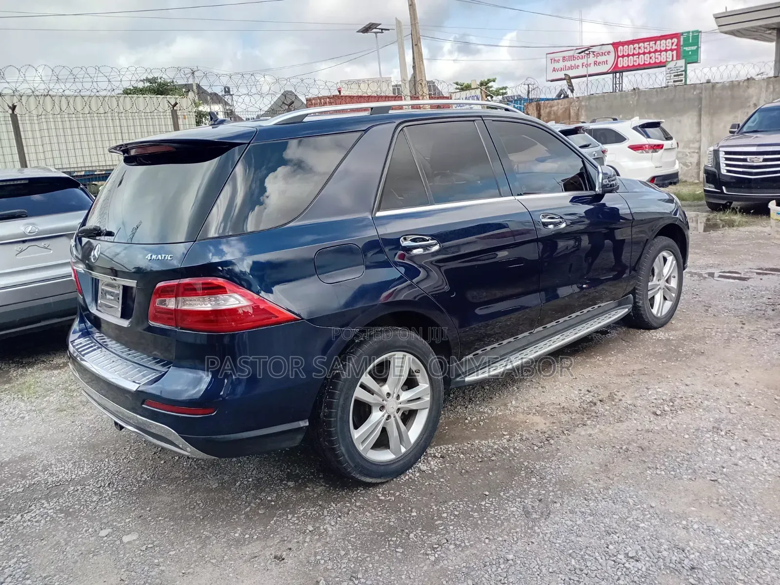 Mercedes-Benz M Class 2015 Blue