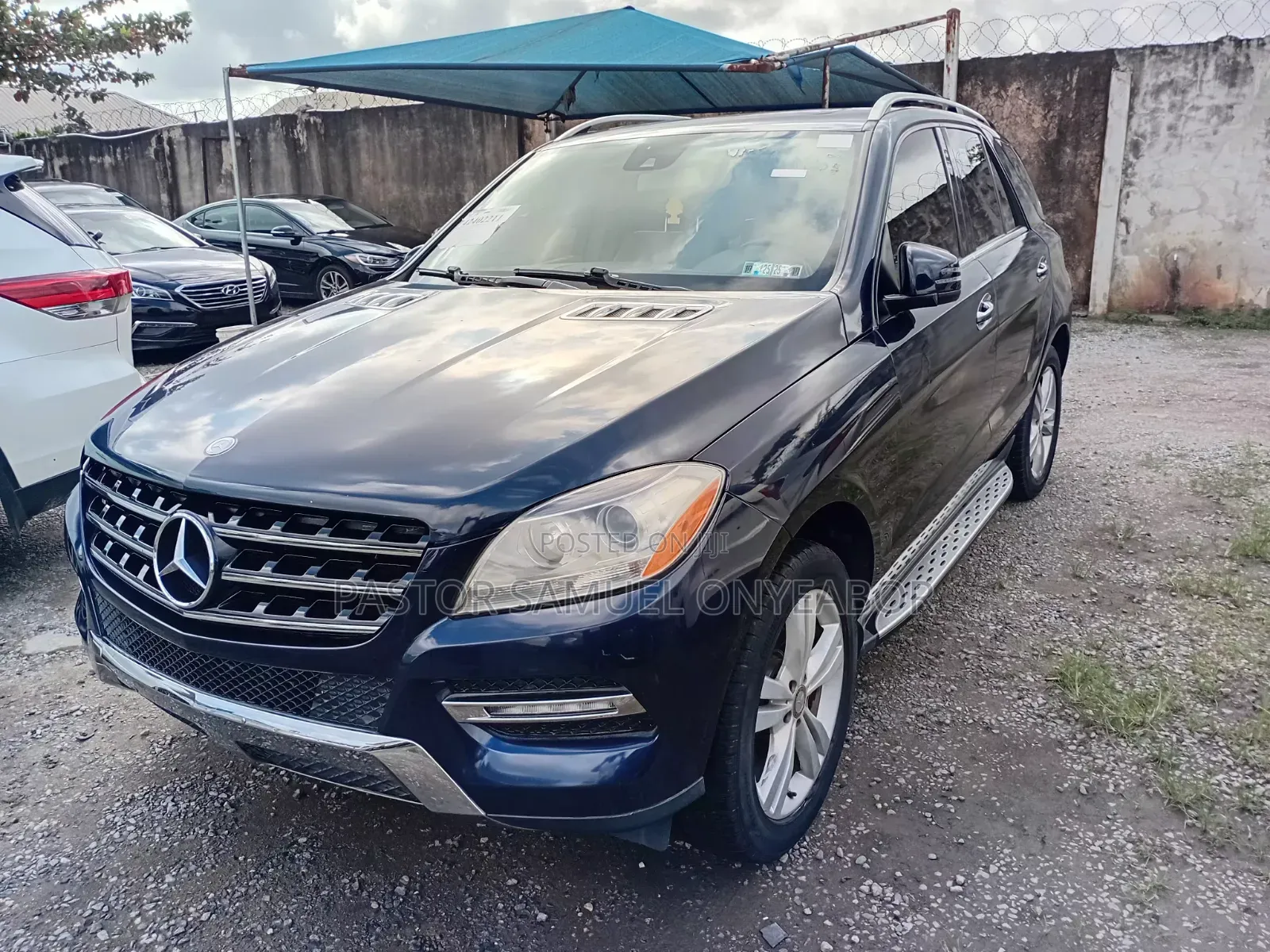 Mercedes-Benz M Class 2015 Blue