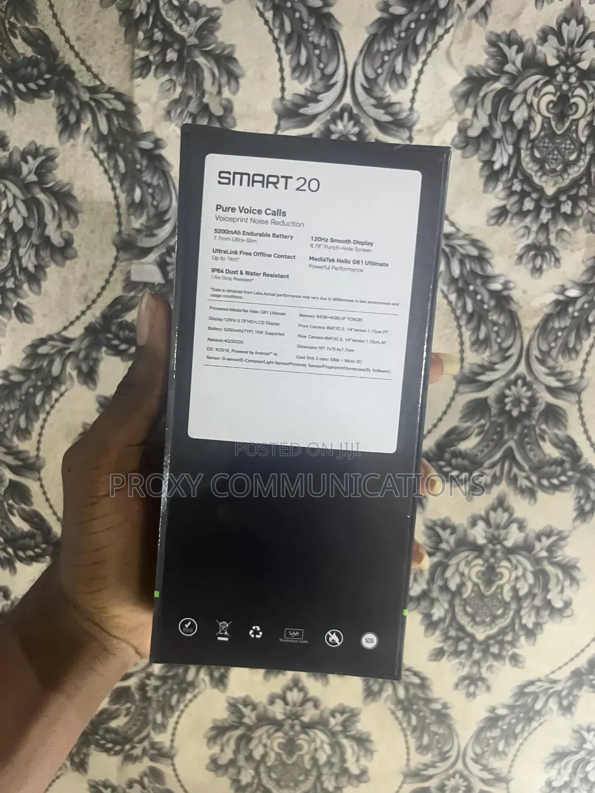 New Infinix Smart 20 128 GB Blue