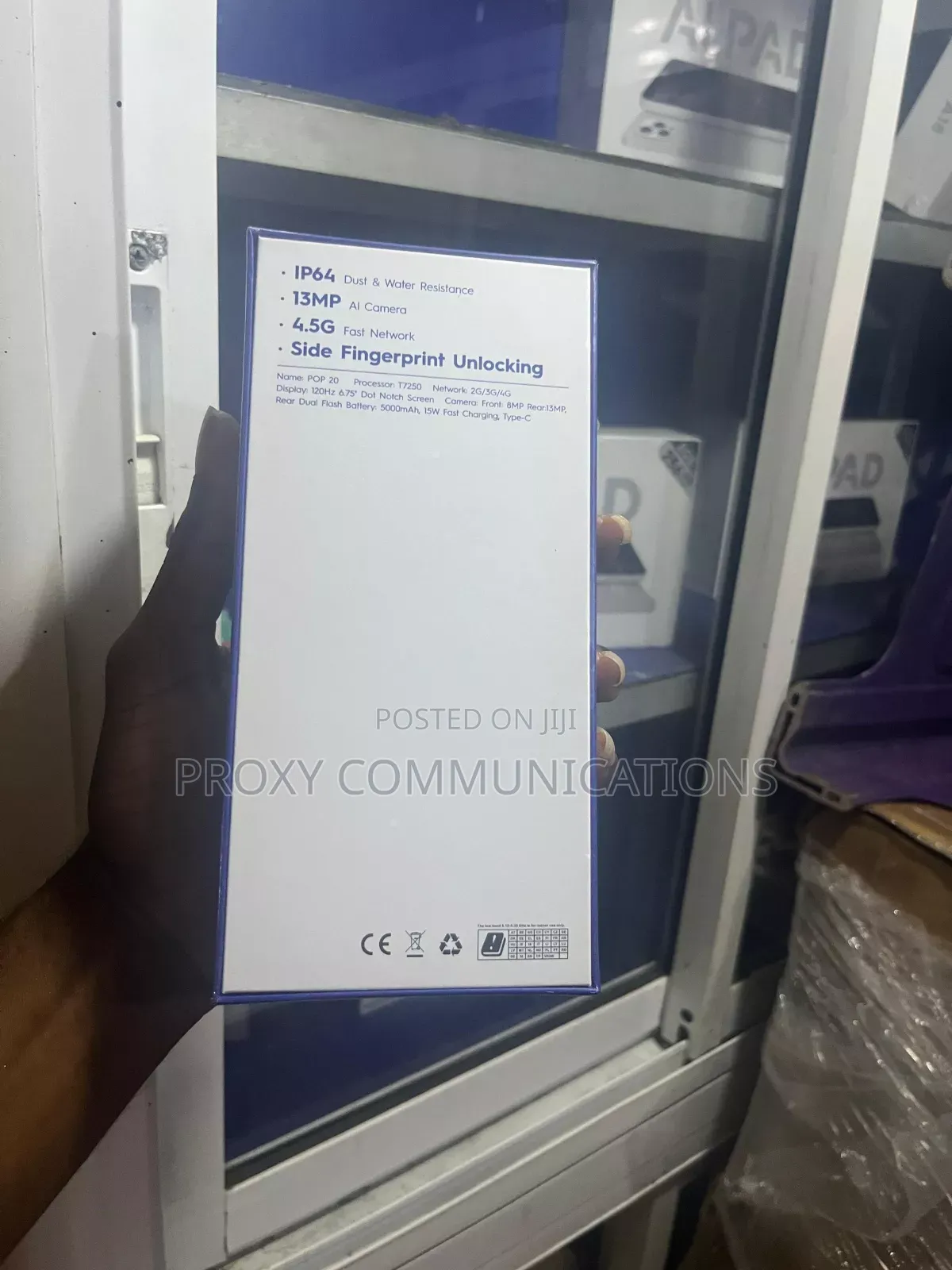 New Tecno Pop 20 64 GB Black