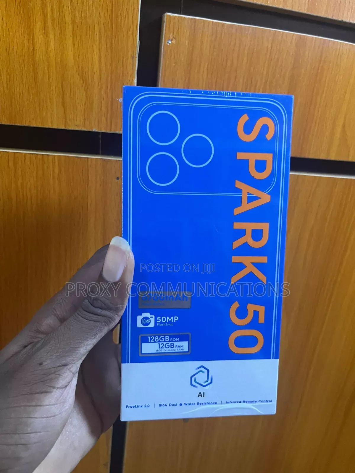 New Tecno Spark 50 128 GB Gray