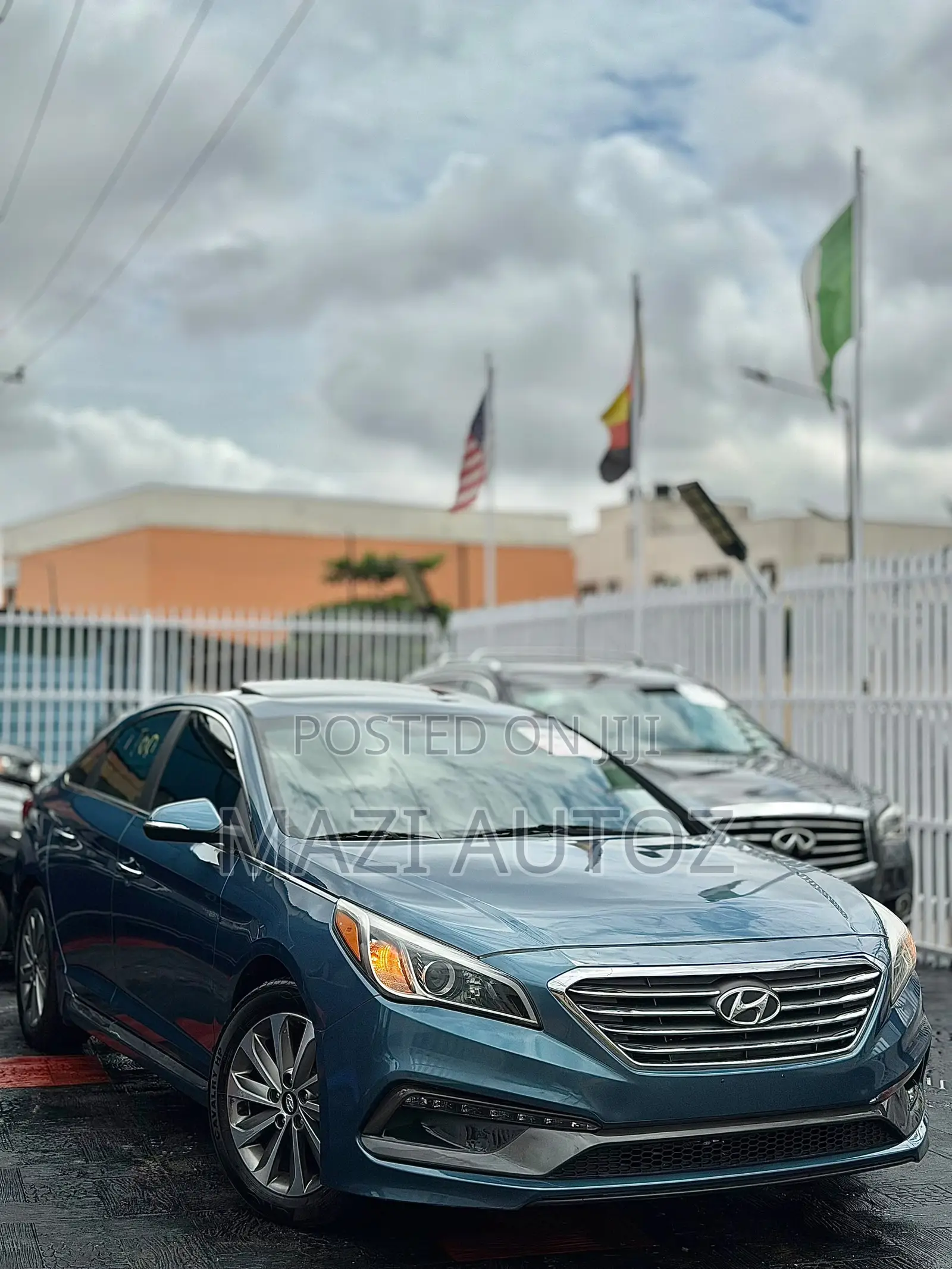 Hyundai Sonata Limited Sedan FWD (2.4L 4cyl 6A) 2016 Blue