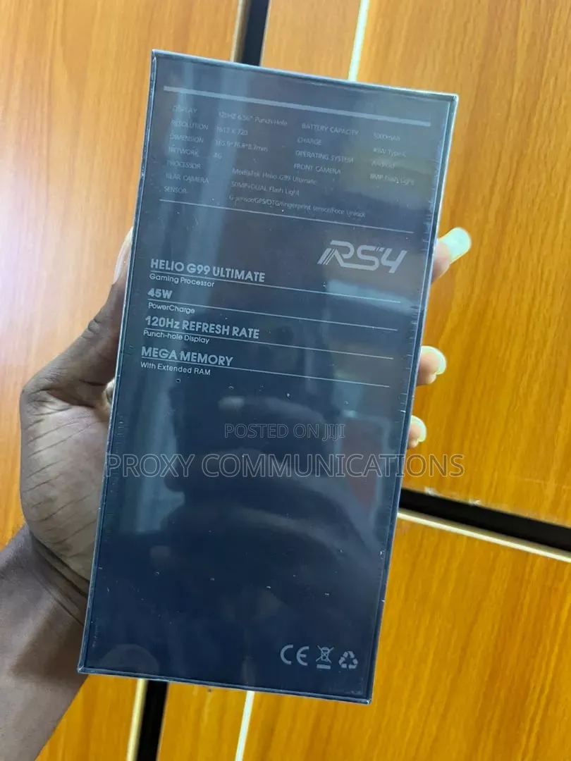 New Itel RS4 256 GB Silver