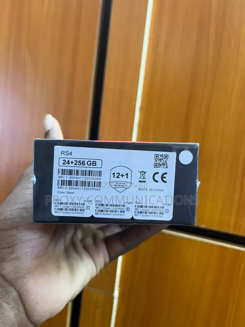 New Itel RS4 256 GB Silver