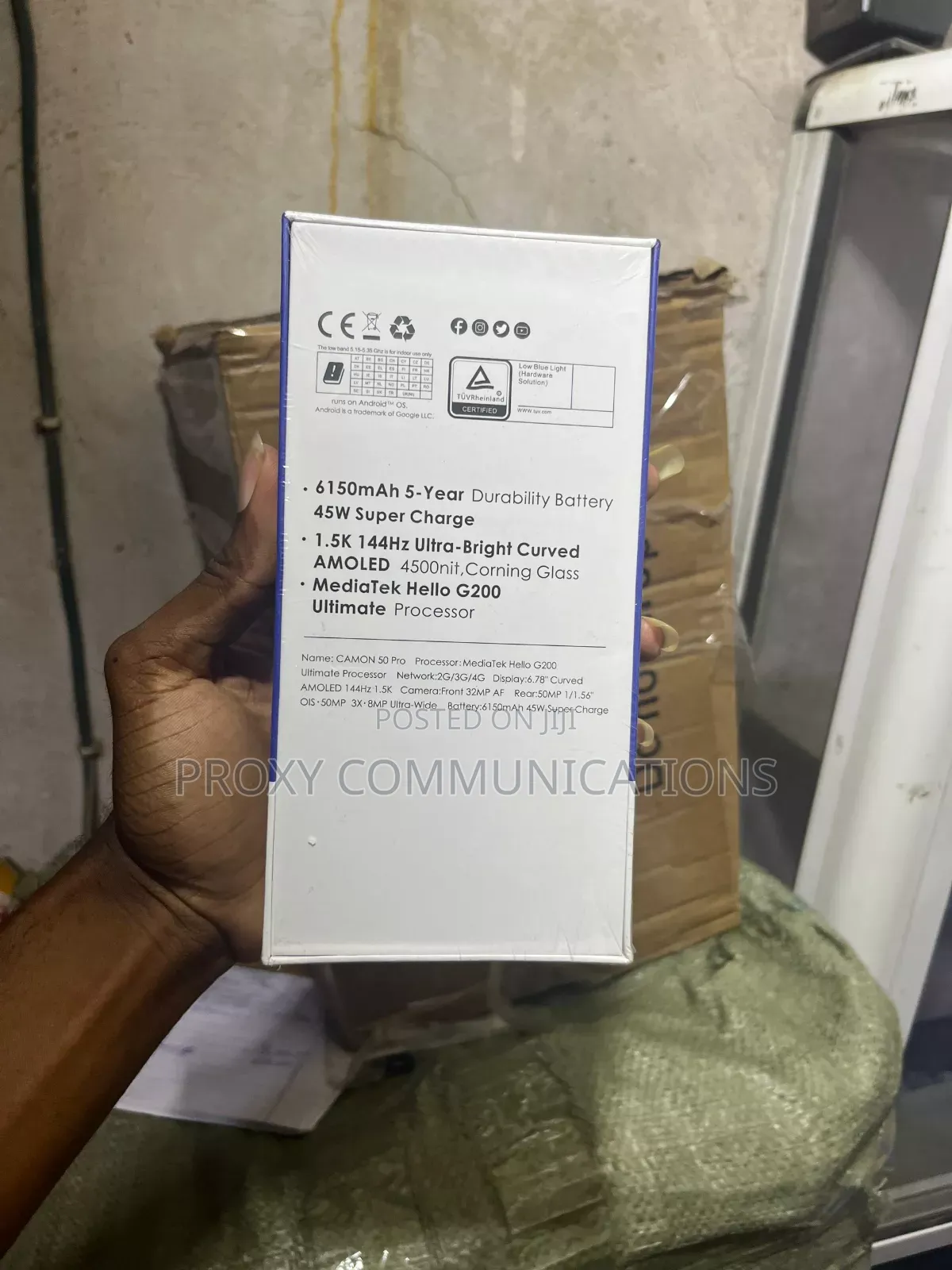 New Tecno Camon 50 Pro 256 GB Green