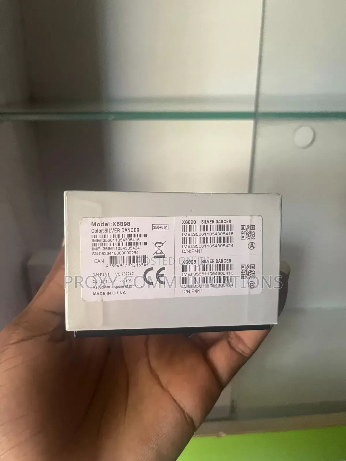 New Infinix Hot 70 256 GB Silver