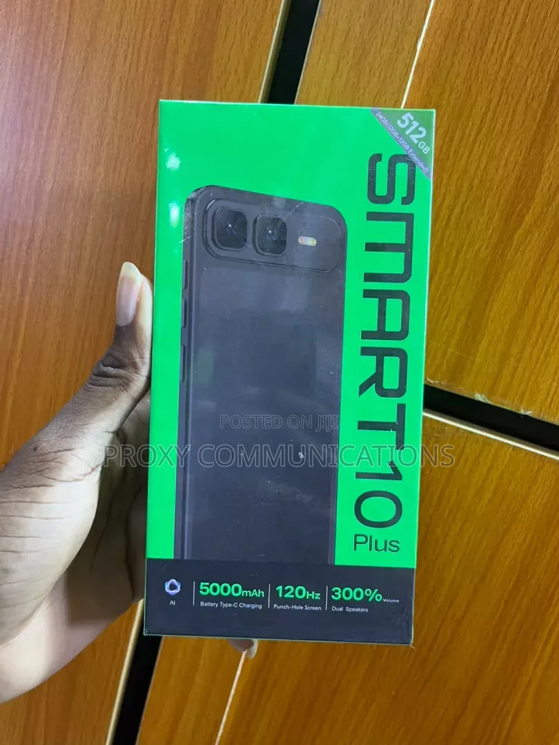 New Infinix Smart 10 Plus 128 GB Black