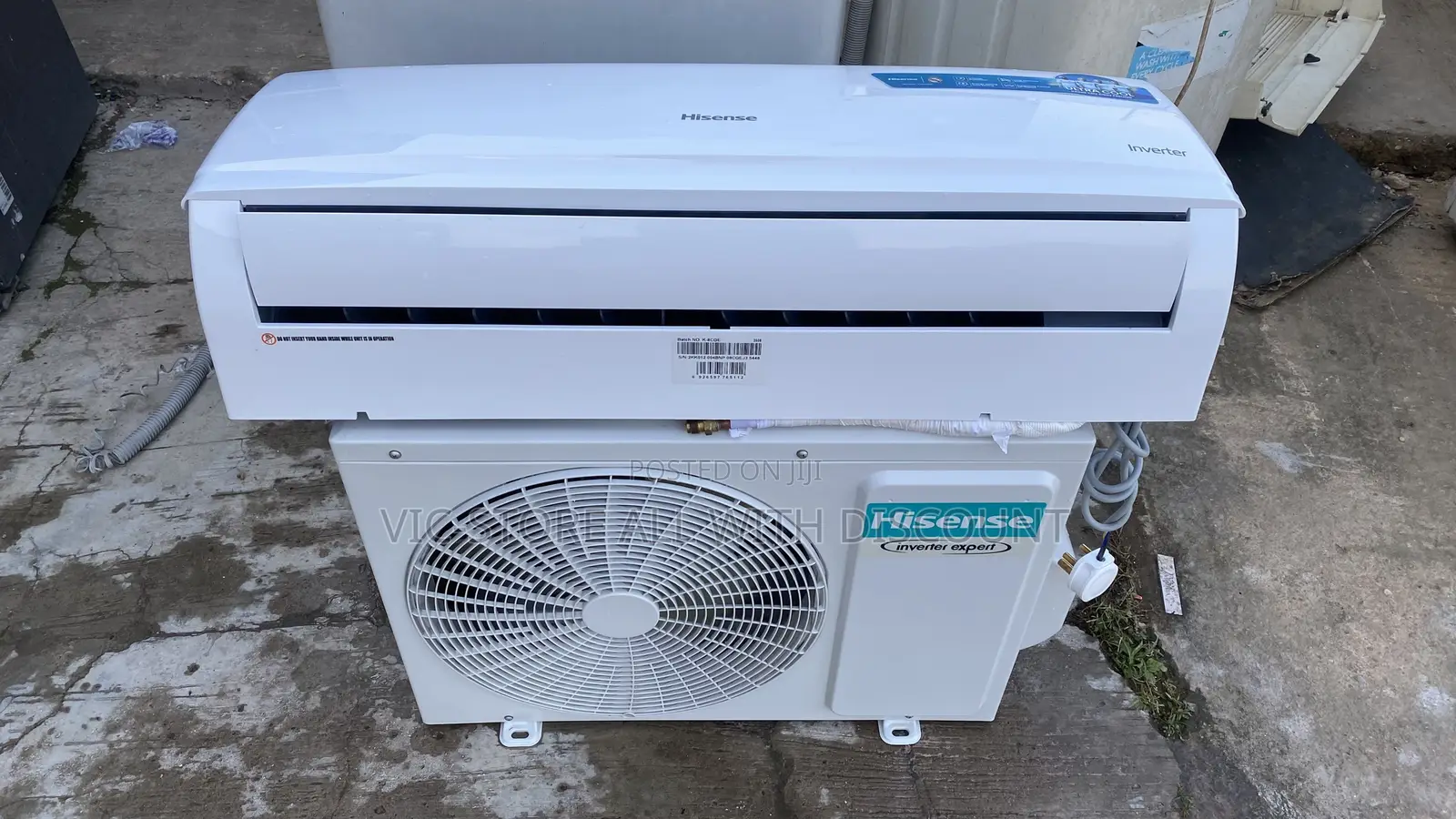 Hisense 1.5hp Inverter Expert Just a Week Used