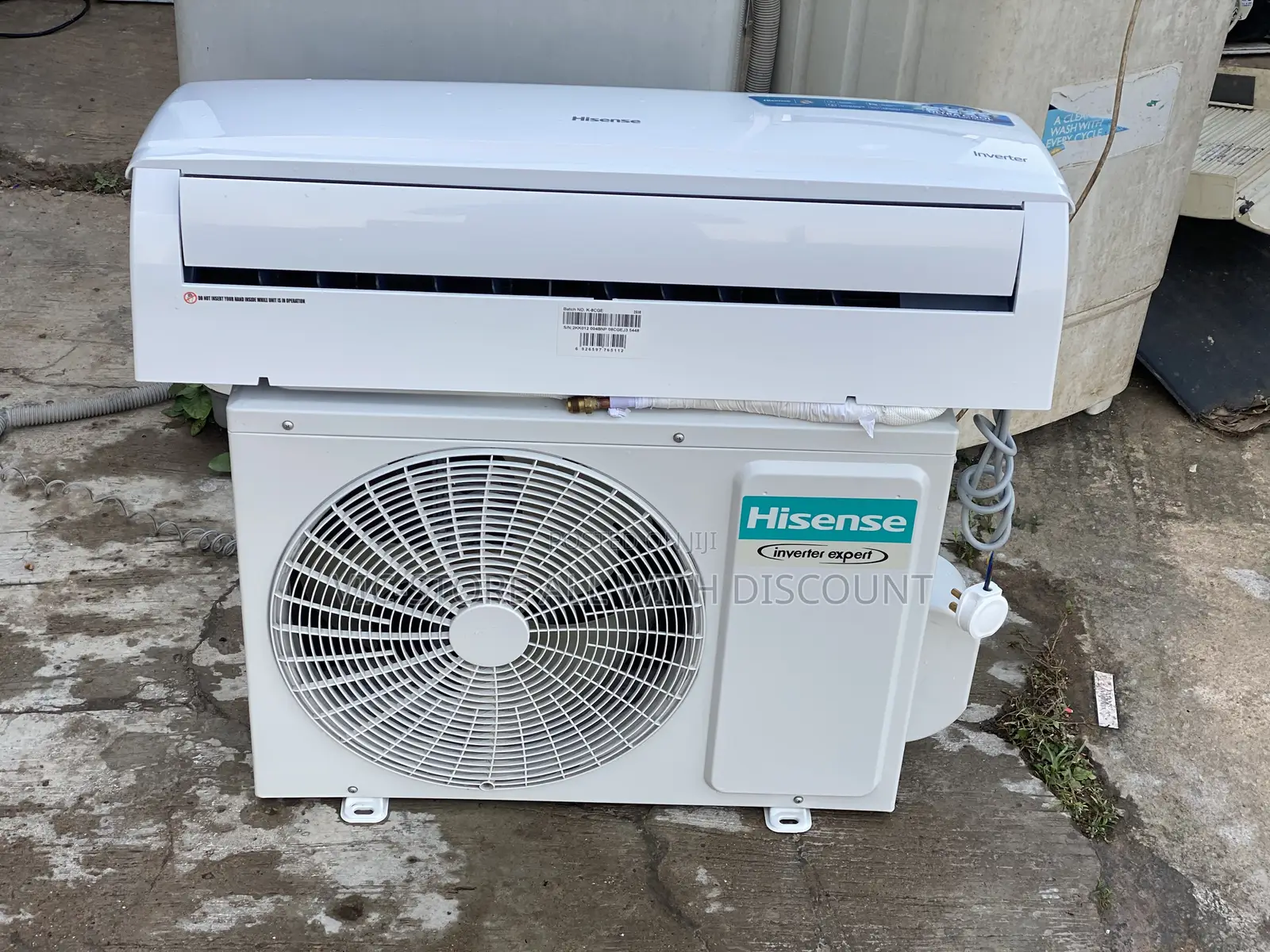 Hisense 1.5hp Inverter Expert Just a Week Used