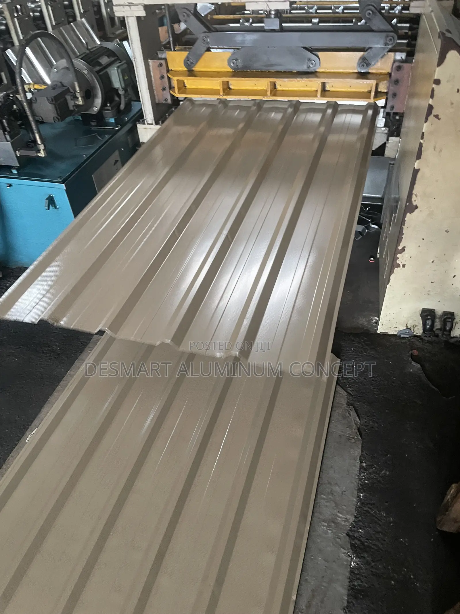 BEIGE 0.55mm: HeavyDuty Strength Built for Lagos Weather. Roofingsheet
