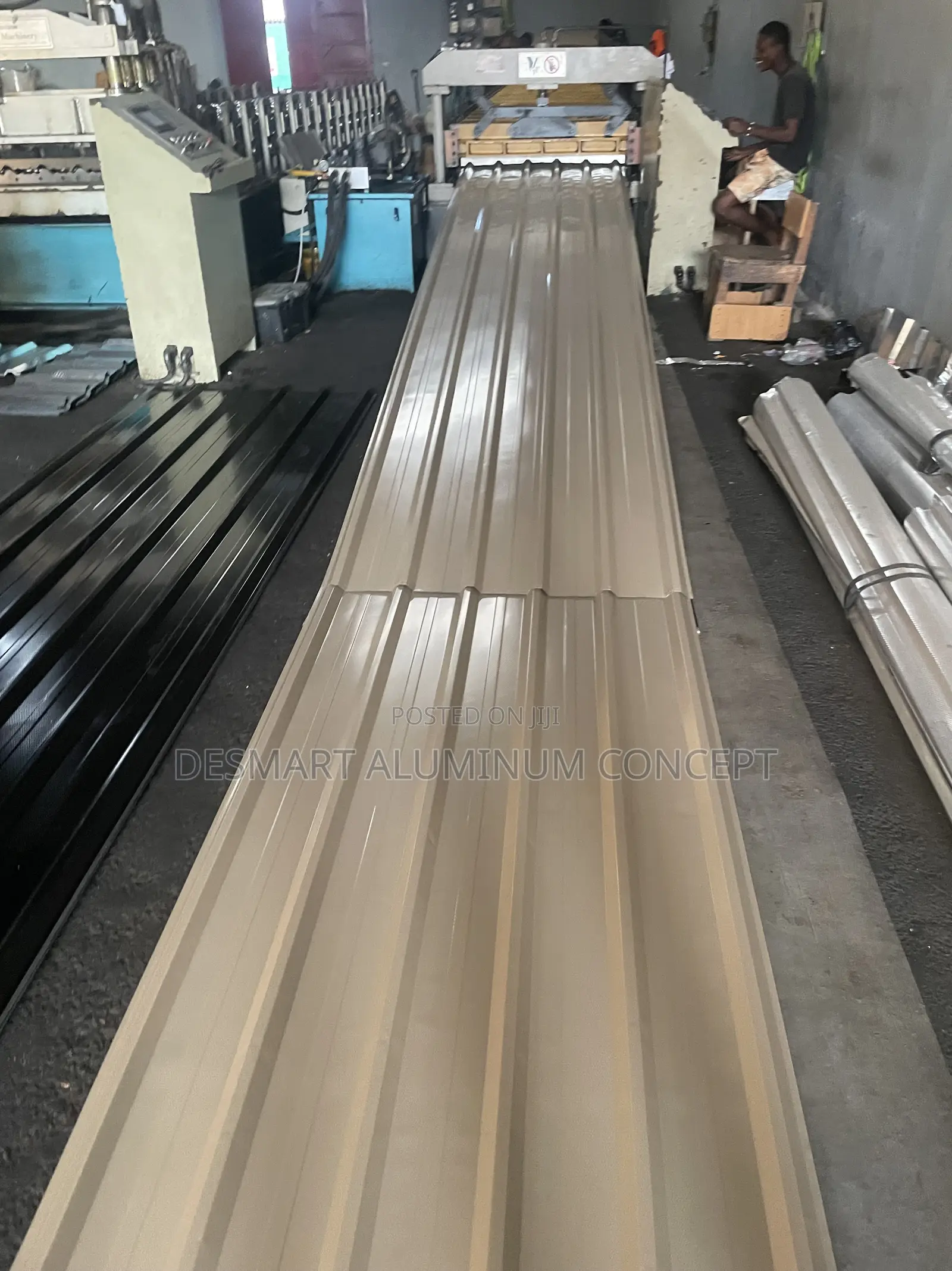 Desmart Aluminum Roofing When Only the Strongest Will Do —BEIGE 0.55mm