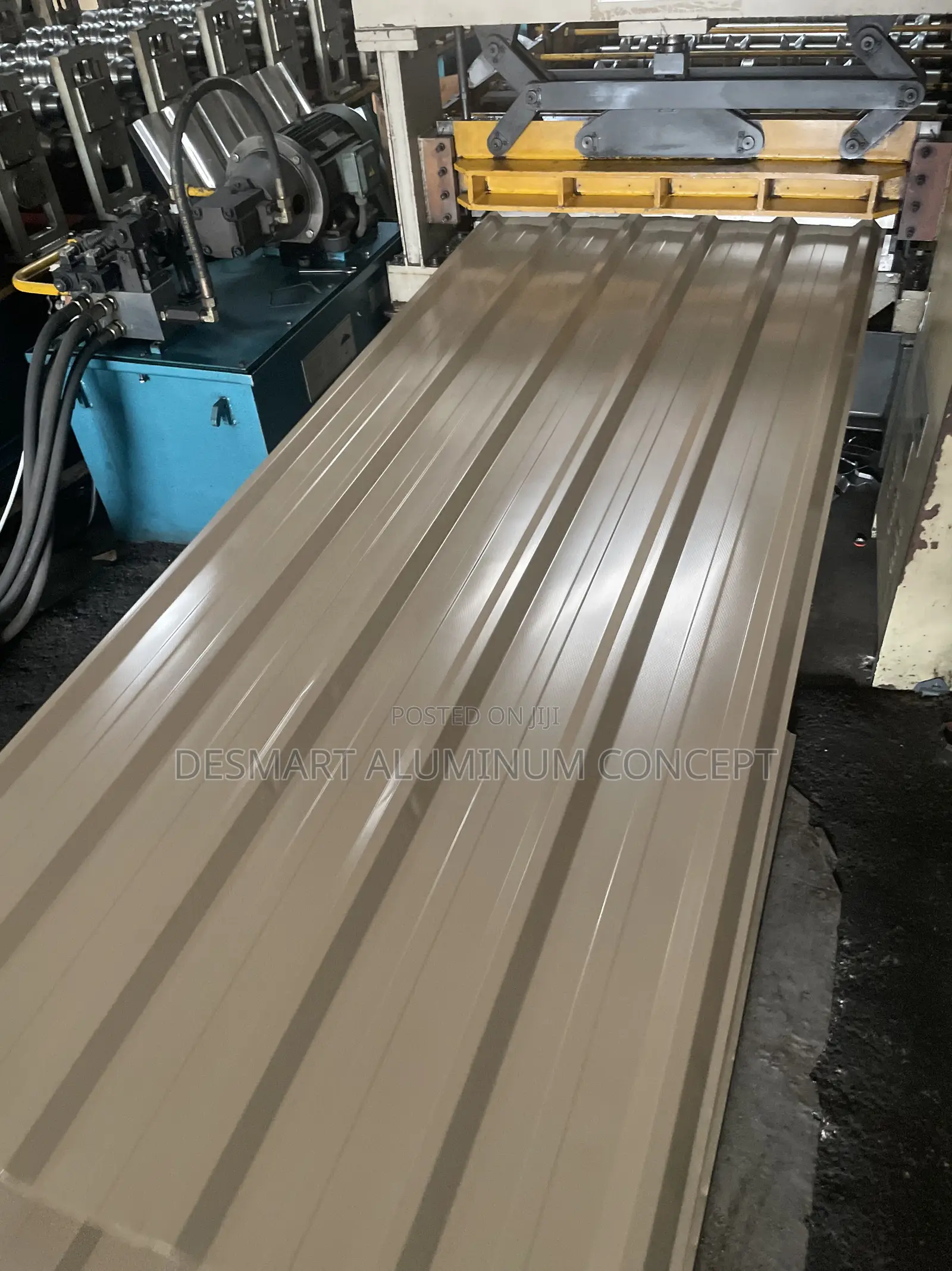 Desmart Aluminum Roofing When Only the Strongest Will Do —BEIGE 0.55mm
