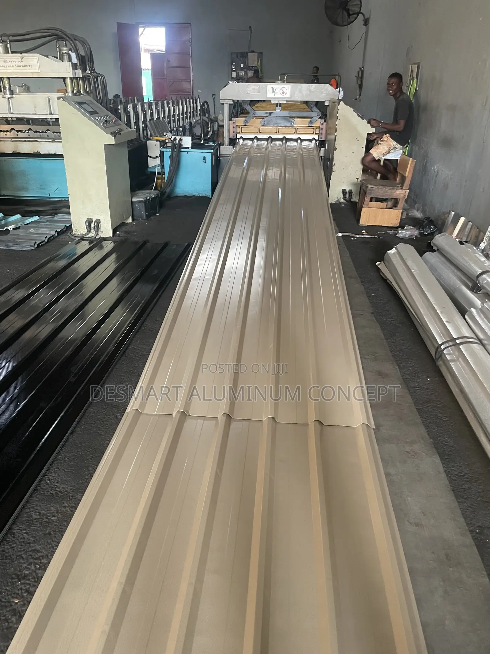 Premium BEIGE 0.55mm Roofing the Top-Tier Choice for Serious Builders