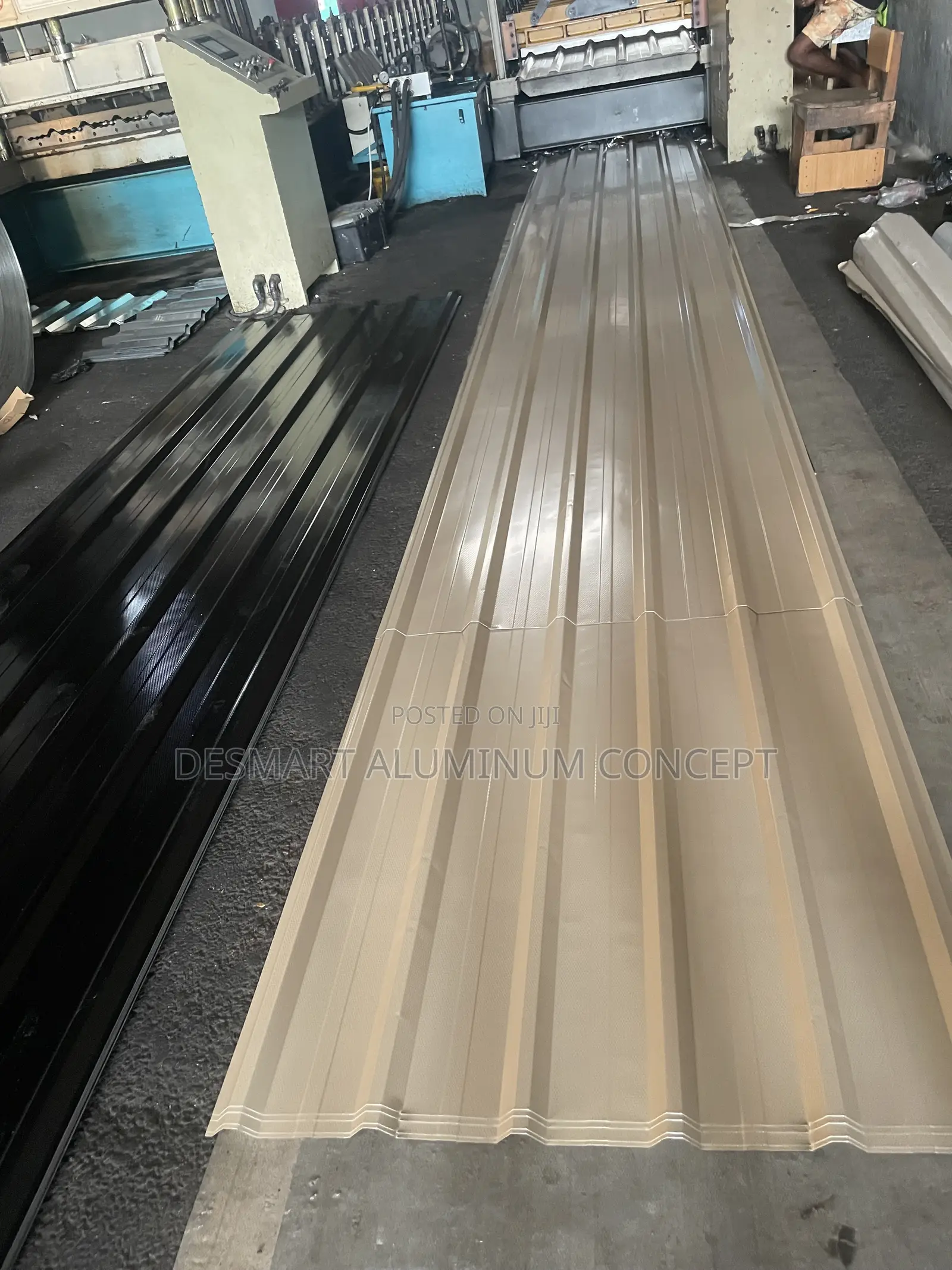 Premium BEIGE 0.55mm Roofing the Top-Tier Choice for Serious Builders