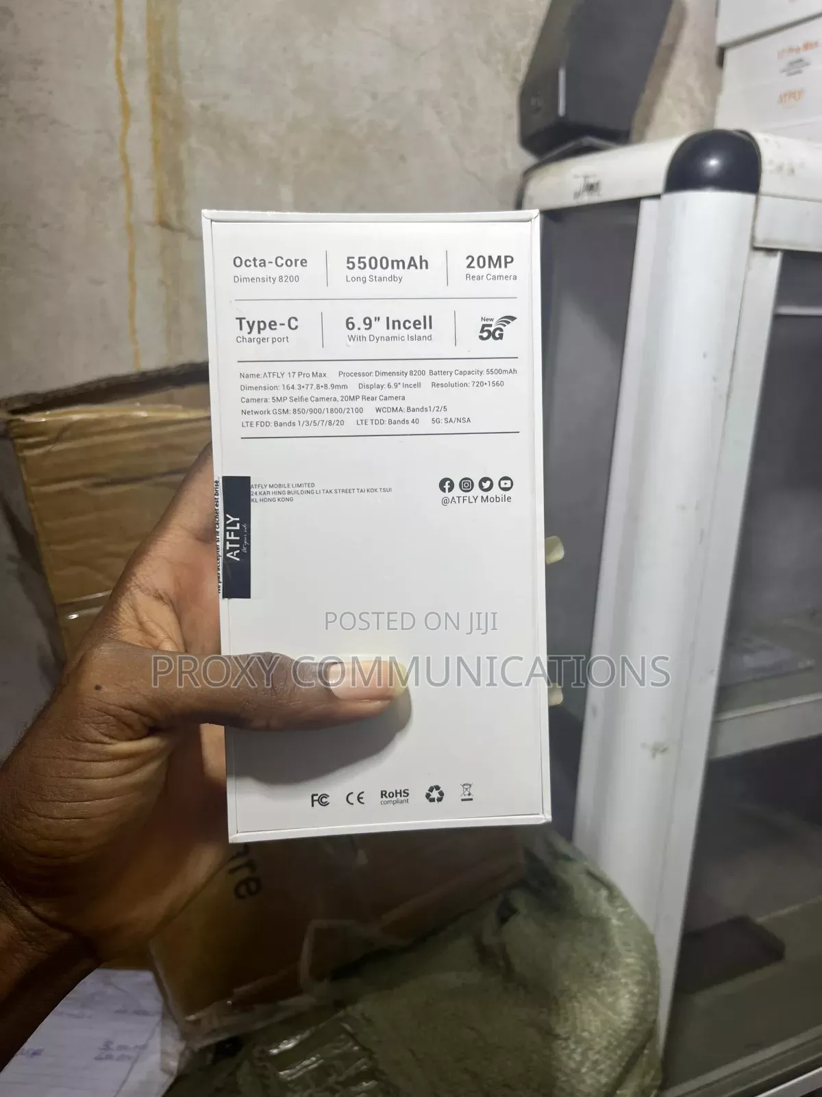 New Fly Nimbus 17 8 GB Orange