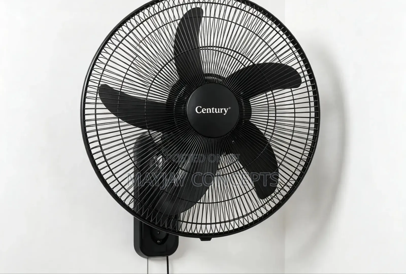 Century 16-Inch AC/DC Solar Wall Fan–15watts Low Consumption