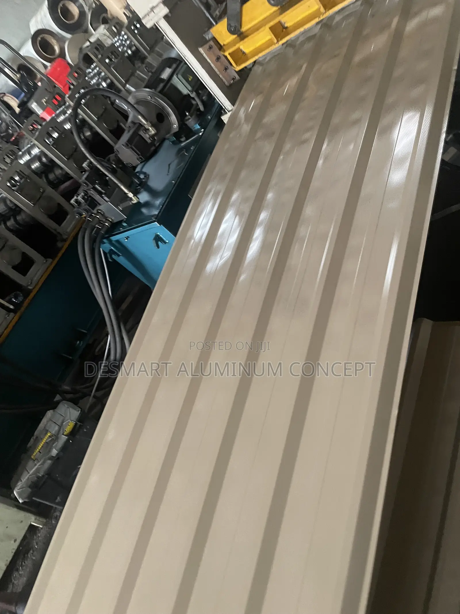 Your Building Deserves BEIGE 0.55mm Because Strength Matters Aluminum