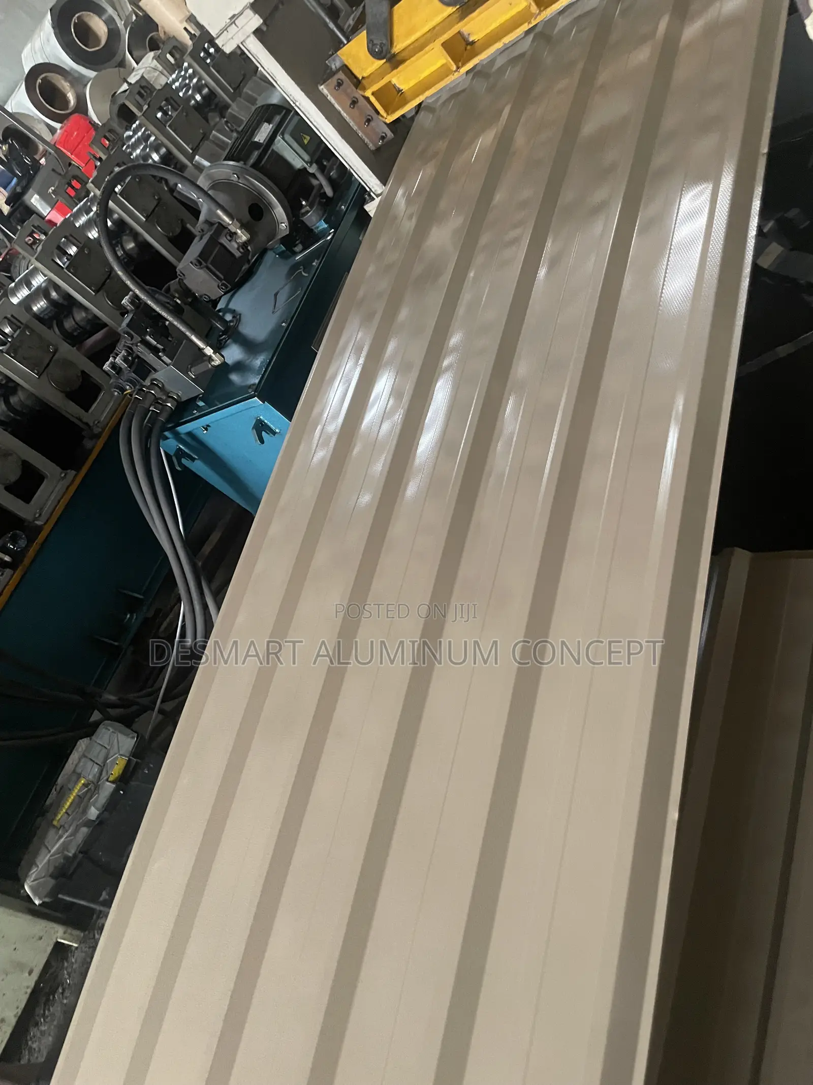 Your Building Deserves BEIGE 0.55mm Because Strength Matters Aluminum