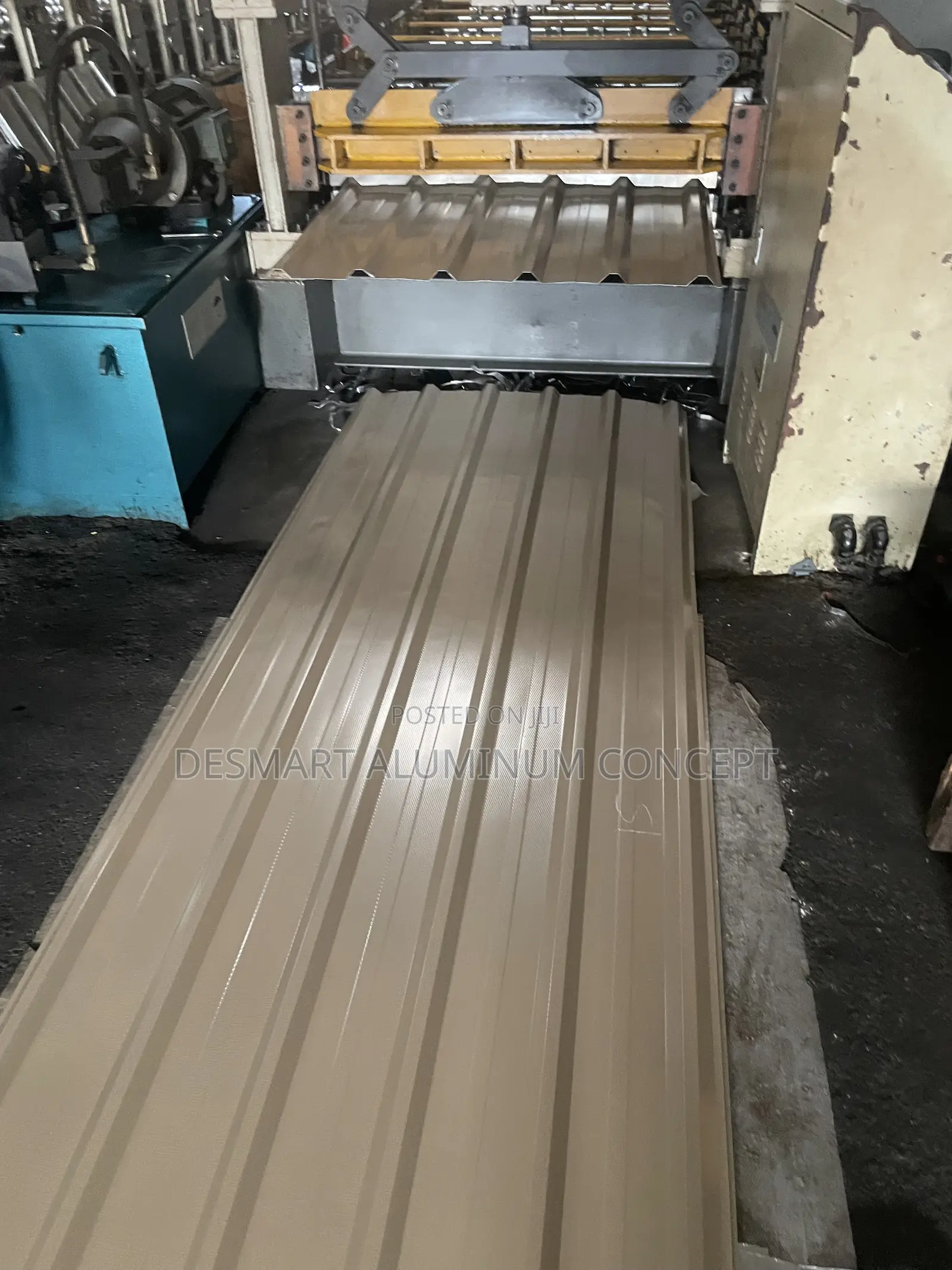 Your Building Deserves BEIGE 0.55mm Because Strength Matters Aluminum