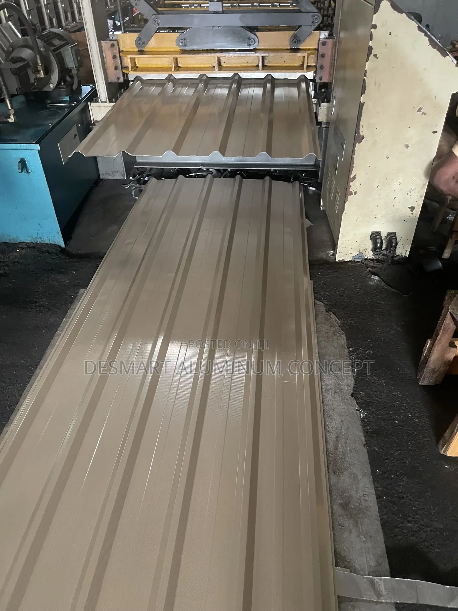 Your Building Deserves BEIGE 0.55mm Because Strength Matters Aluminum