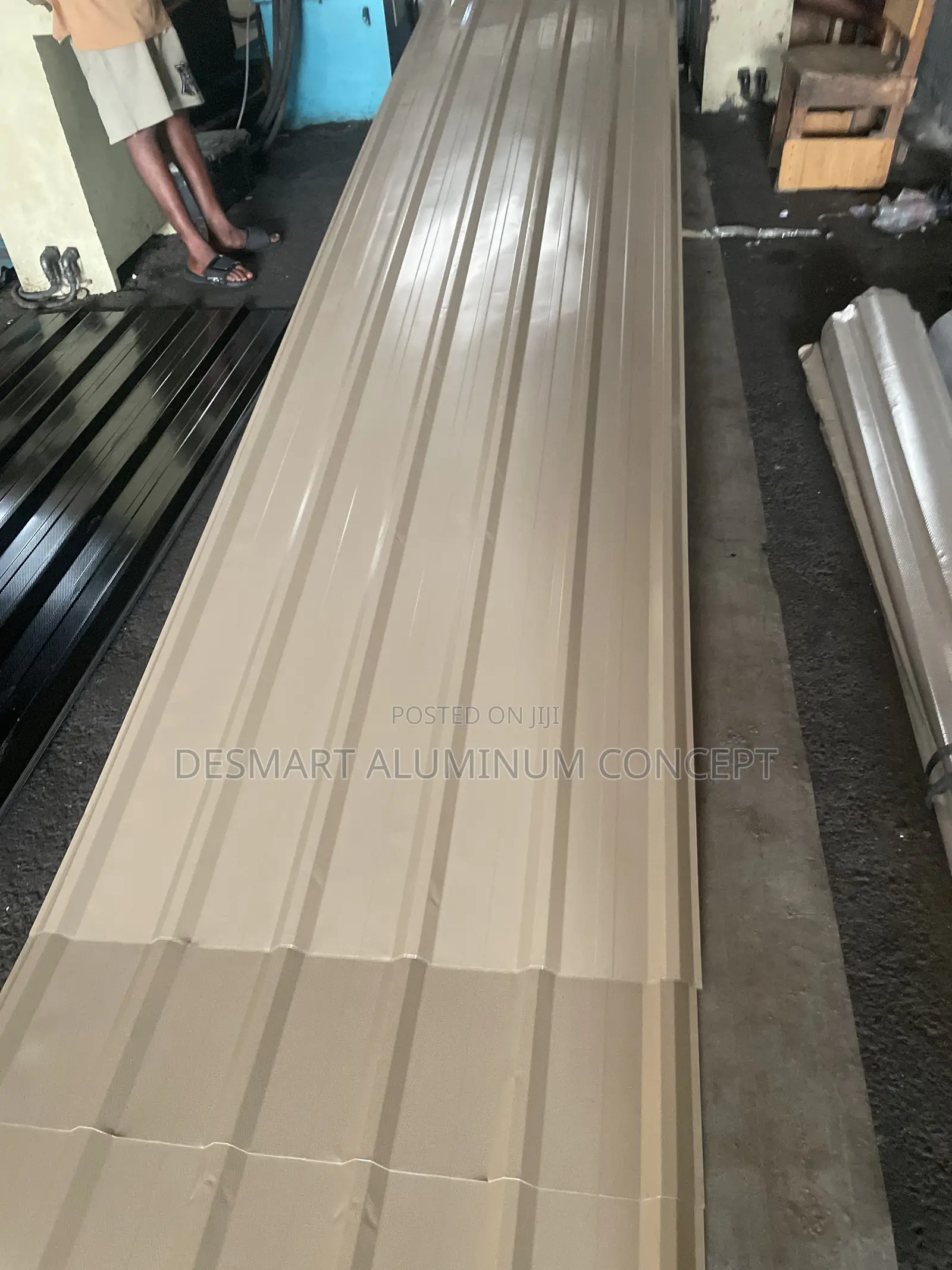BEIGE 0.55mm. BUILT TOUGH. In Stock and Ready for Delivery