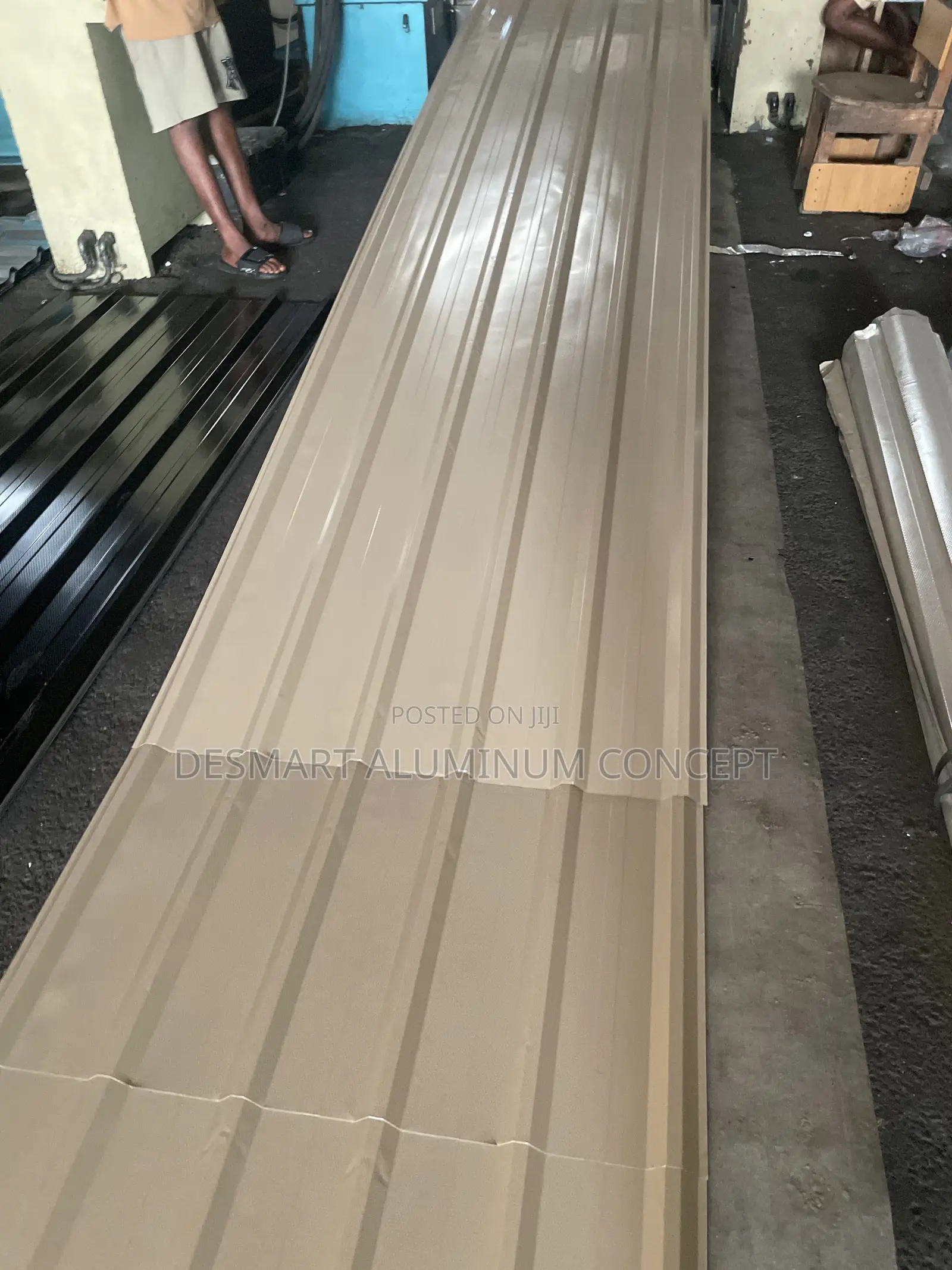 BEIGE 0.55mm. BUILT TOUGH. In Stock and Ready for Delivery