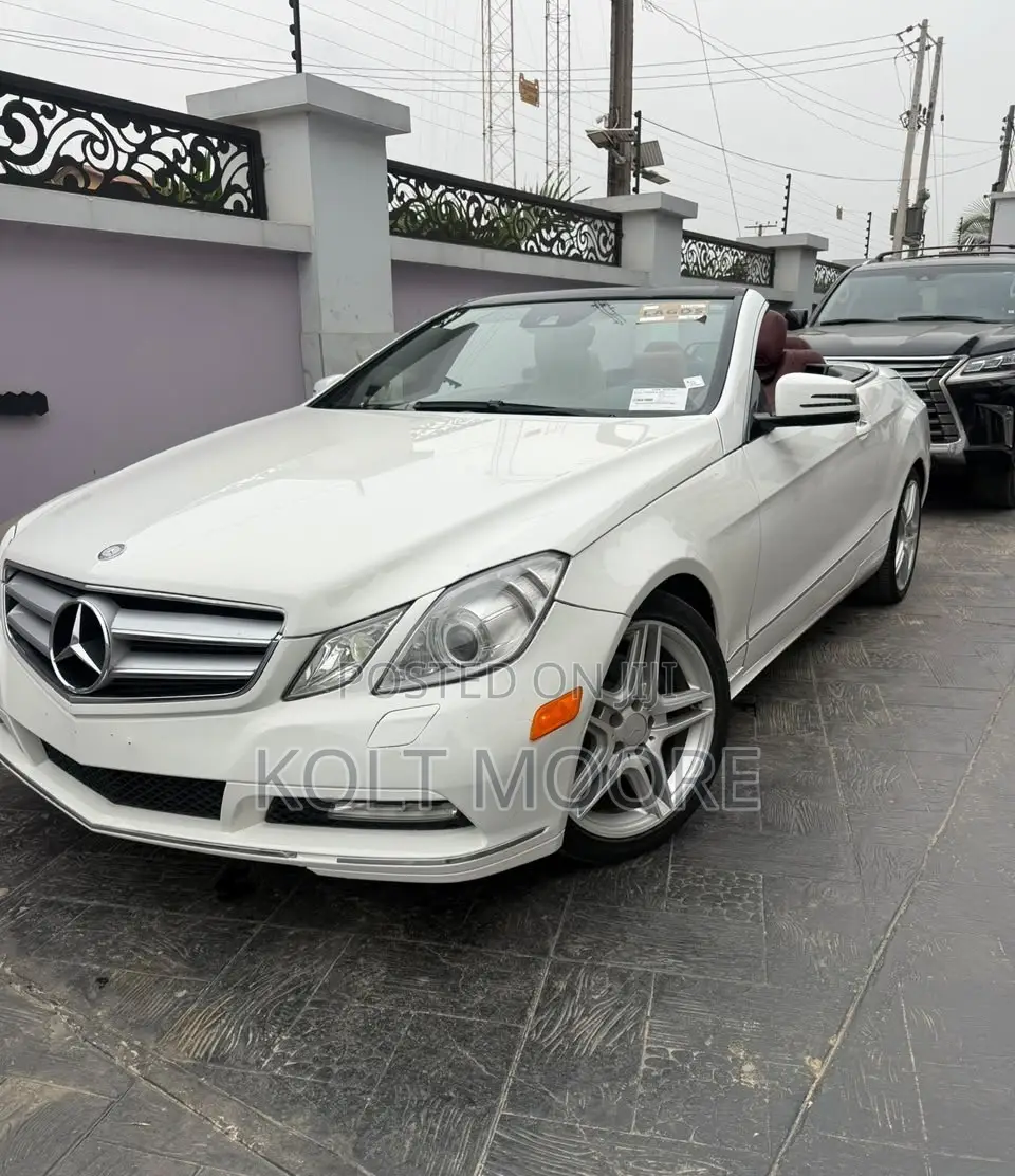 Mercedes-Benz E350 2013 White