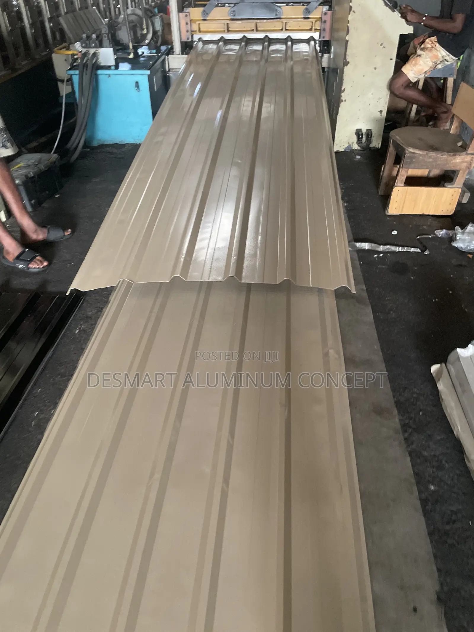 Extra Thick. Extra Tough. Zero Worries. 0.50/ Aluminum Beige Roofing