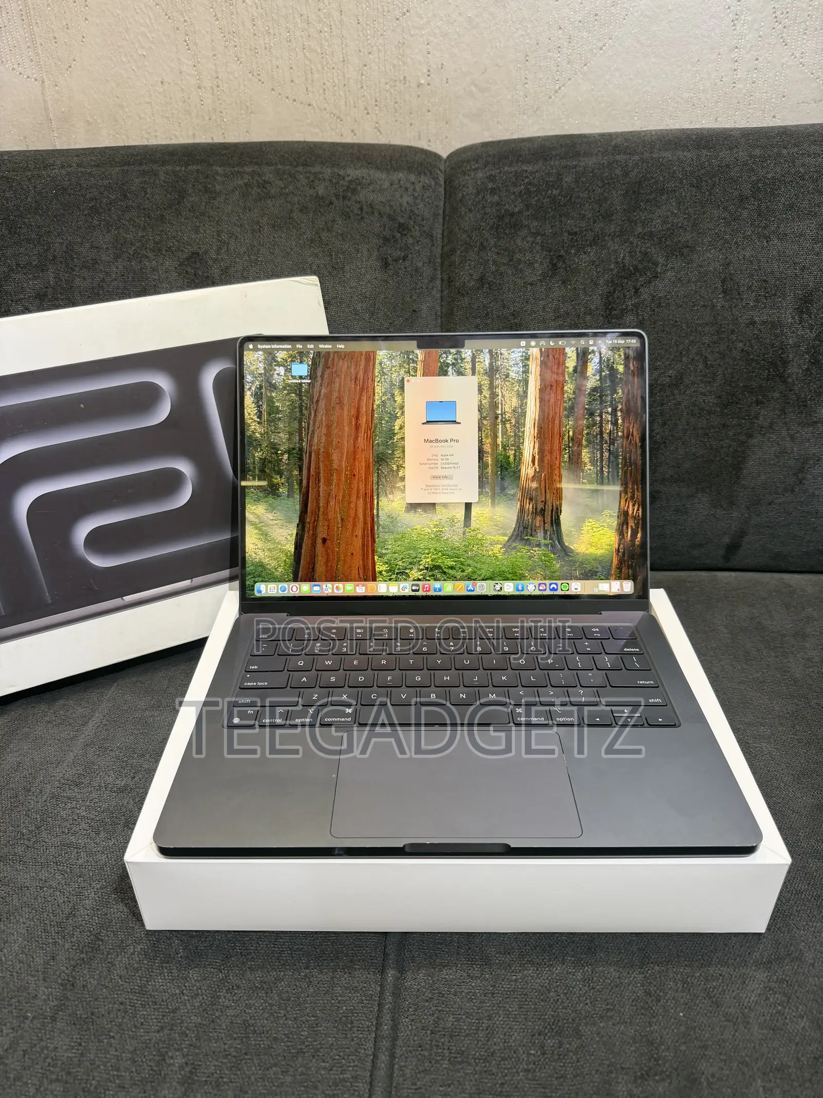 Laptop Apple MacBook Pro 2024 M4 16GB Apple M4 SSD 1T