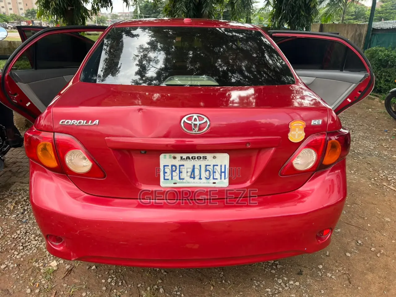 Toyota Corolla 2010 Red