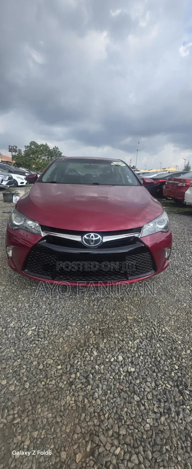 Toyota Camry SE 4dr Sedan (2.5L 4cyl 6A) 2016 Burgundy