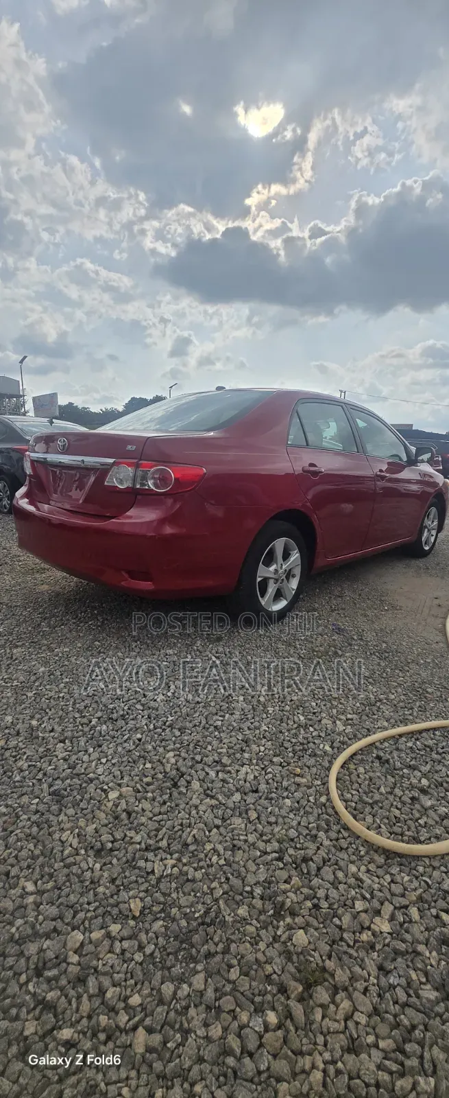 Toyota Corolla LE 4dr Sedan (1.8L 4cyl 4A) 2011 Red