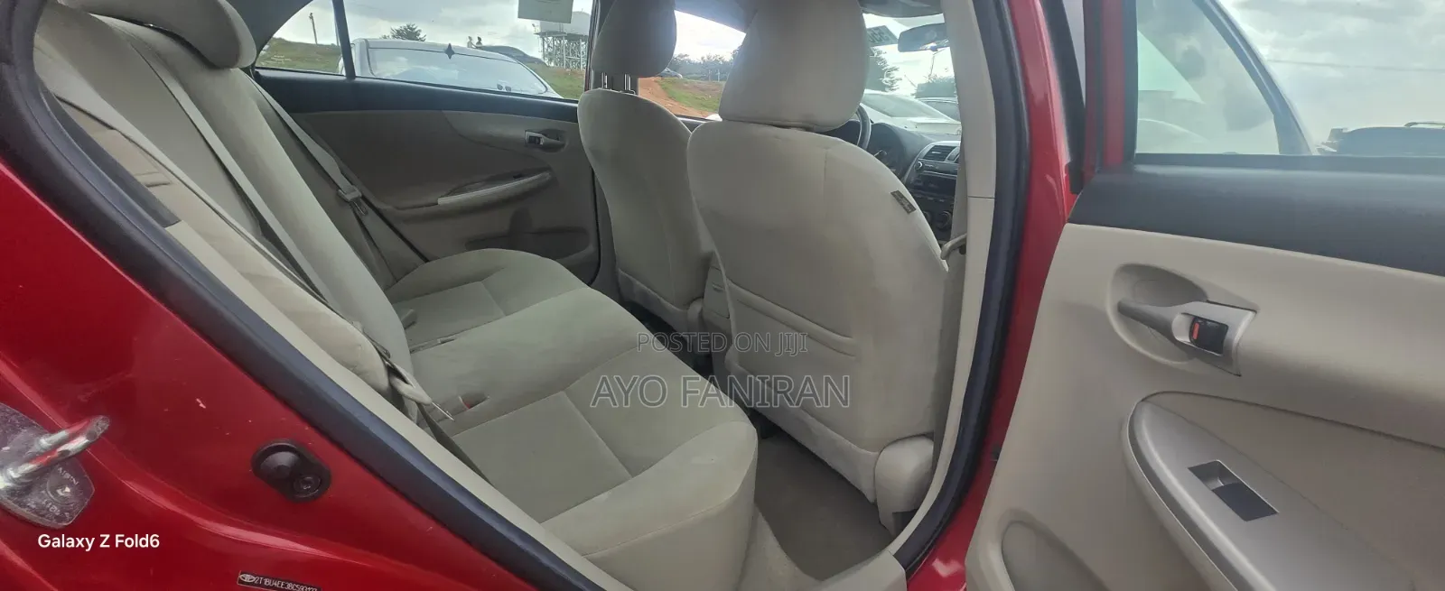 Toyota Corolla LE 4dr Sedan (1.8L 4cyl 4A) 2011 Red