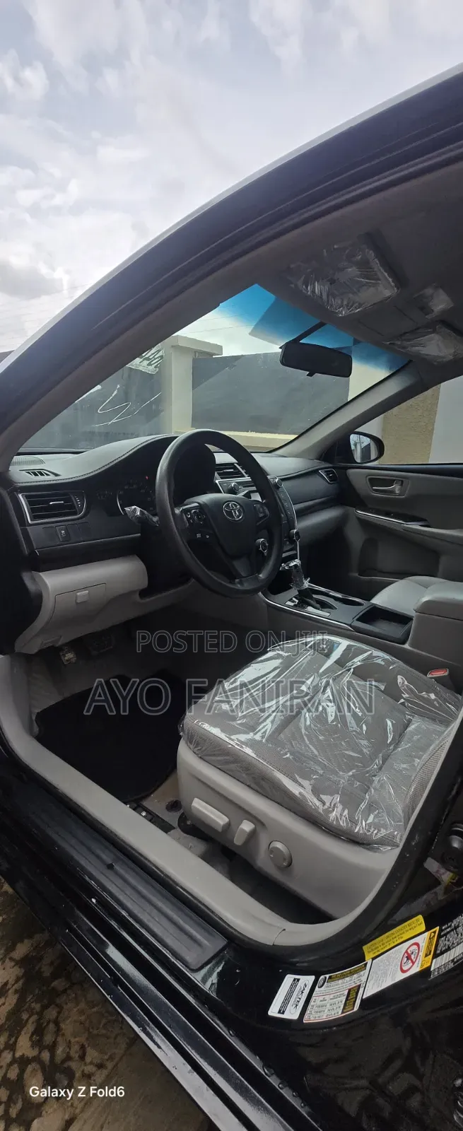 Toyota Camry LE 4dr Sedan (2.5L 4cyl 6A) 2015 Black