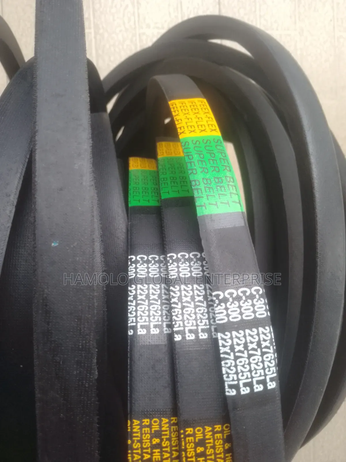 Classical v-Belt C300 22×7625 La