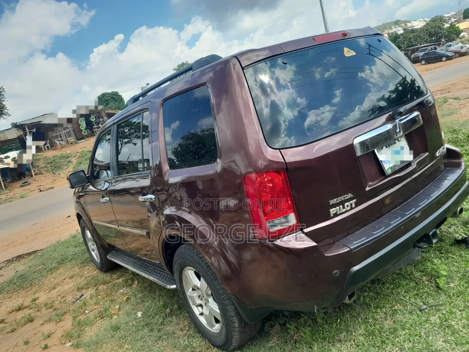 Honda Pilot 2012 Red
