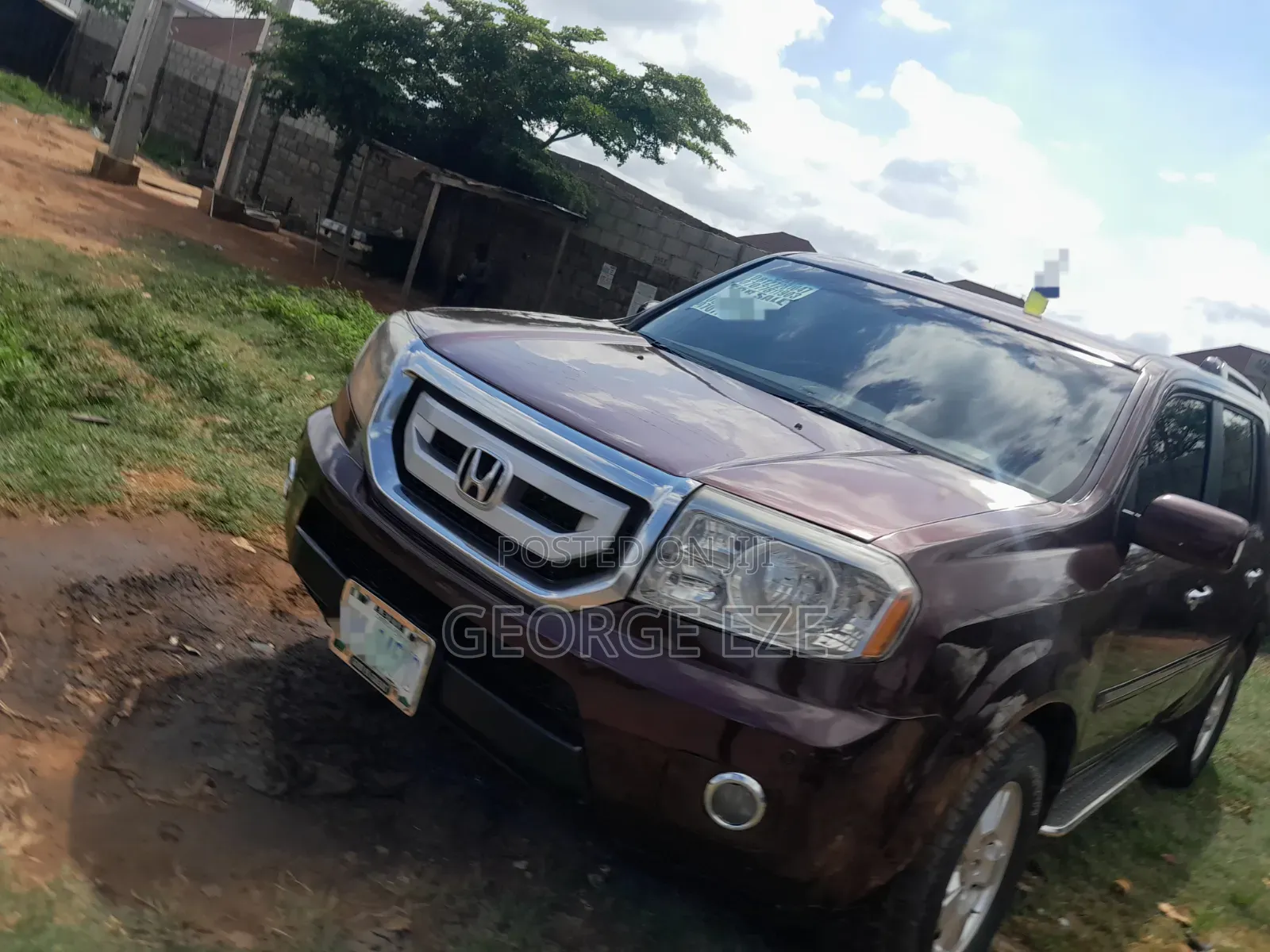Honda Pilot 2012 Red