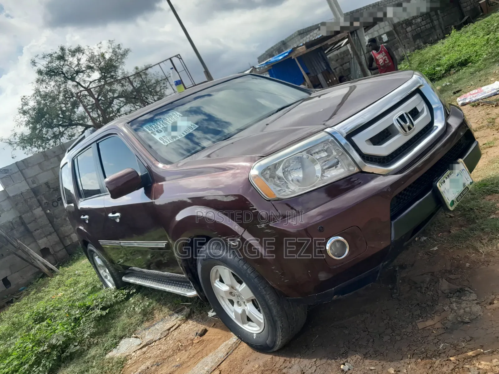 Honda Pilot 2012 Red