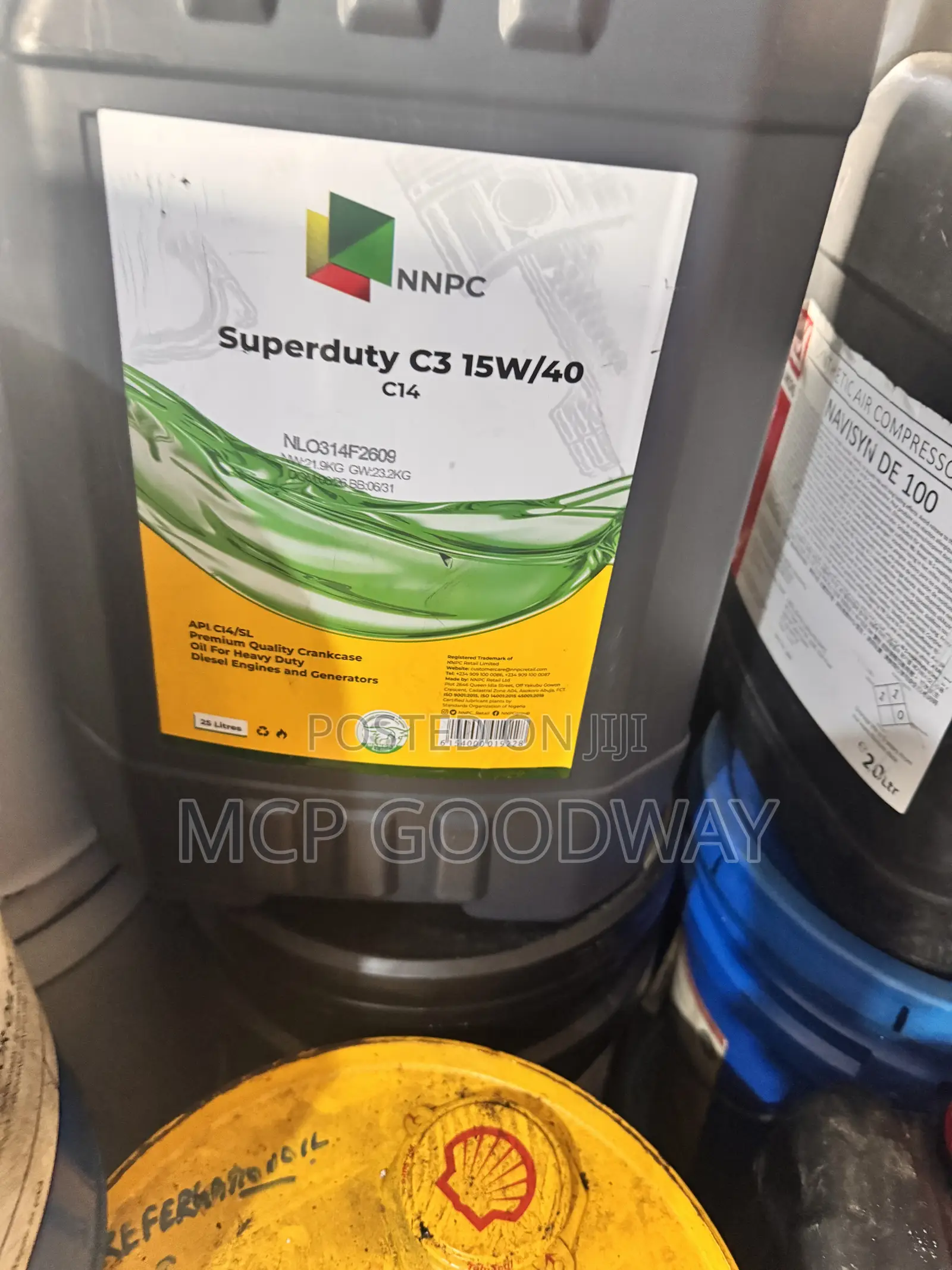 NNPC Superdutu C3 15w50 C14