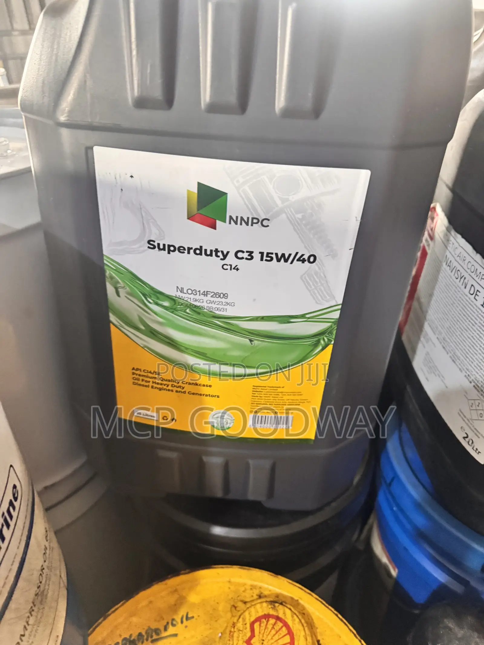 NNPC Superdutu C3 15w50 C14