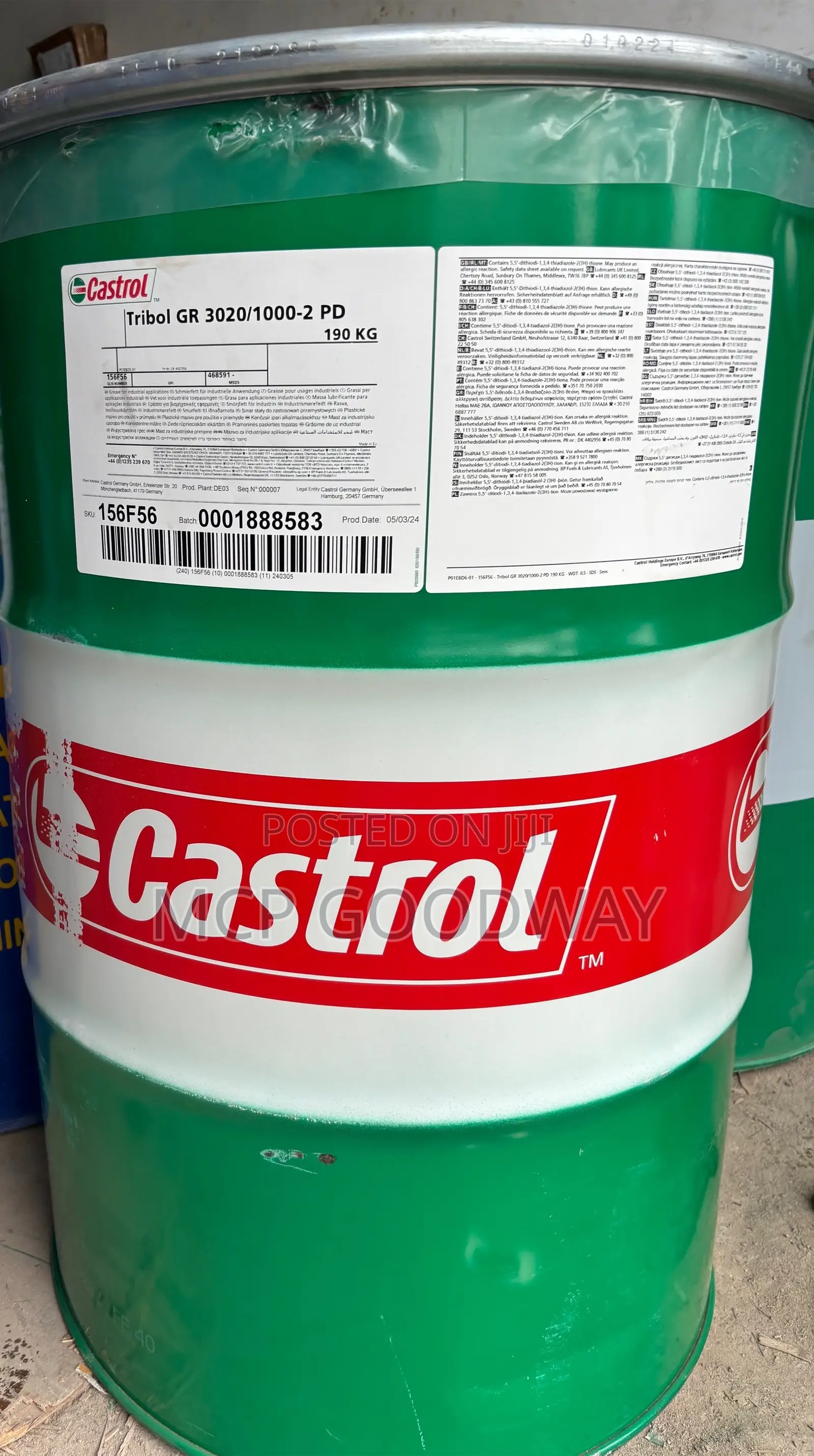 Catrol Spheerol BNS 2 High Temperature 50kg