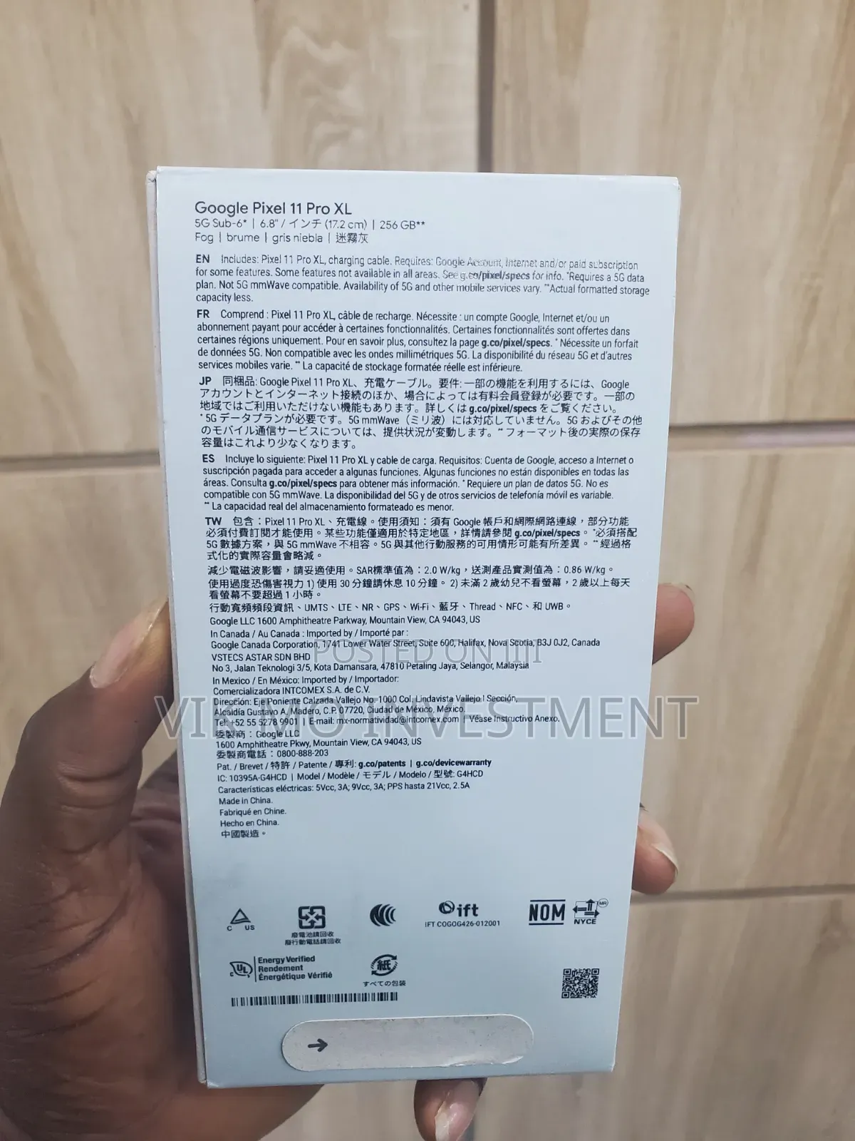 New Google Pixel 11 Pro XL 256 GB Green