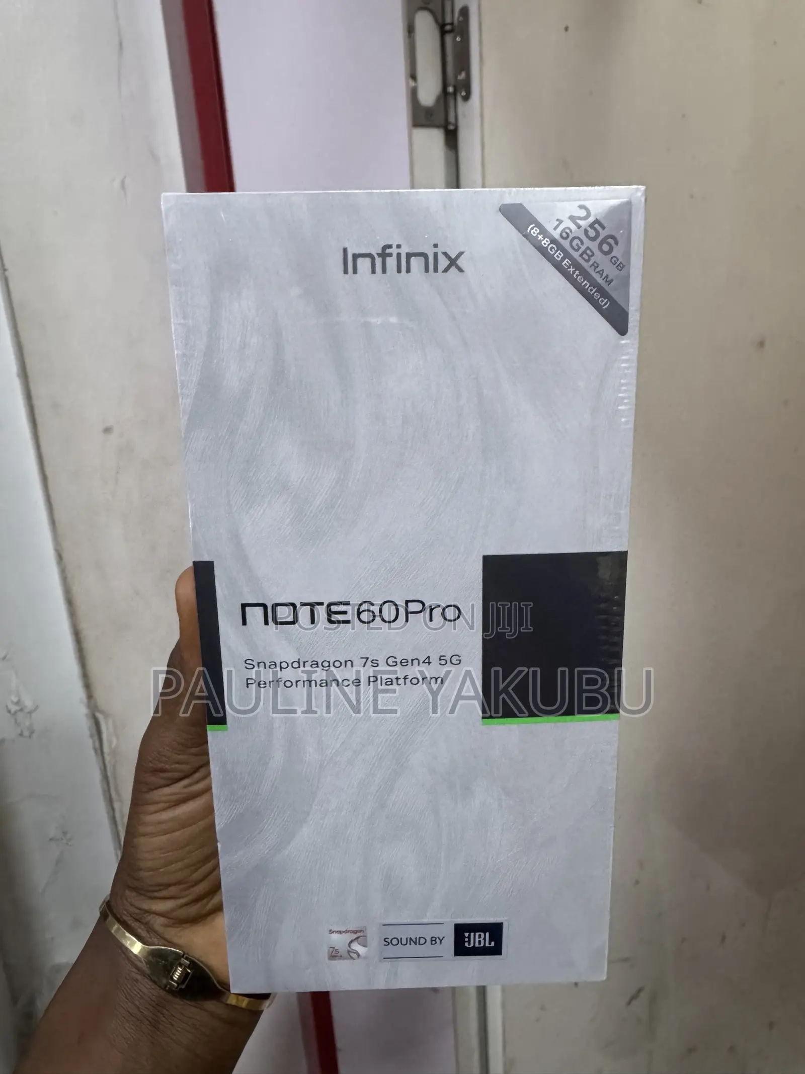 New Infinix Note 60 Pro 256 GB Black