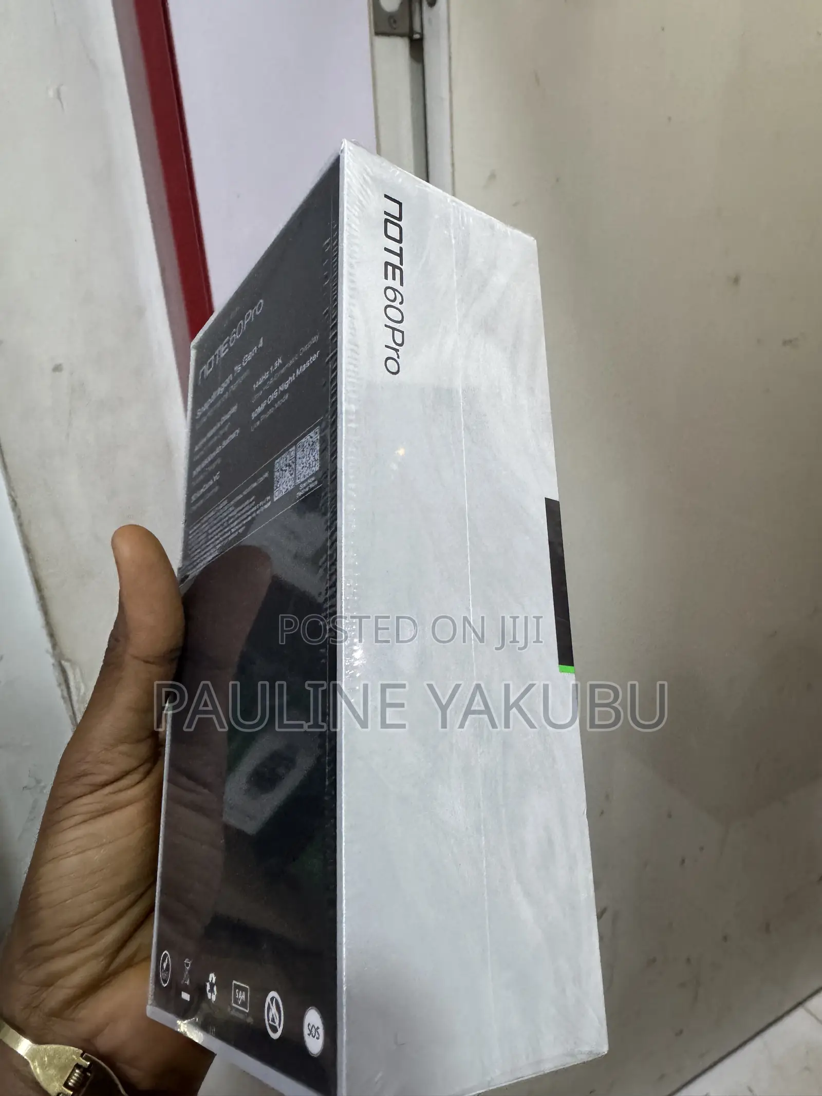 New Infinix Note 60 Pro 256 GB Black