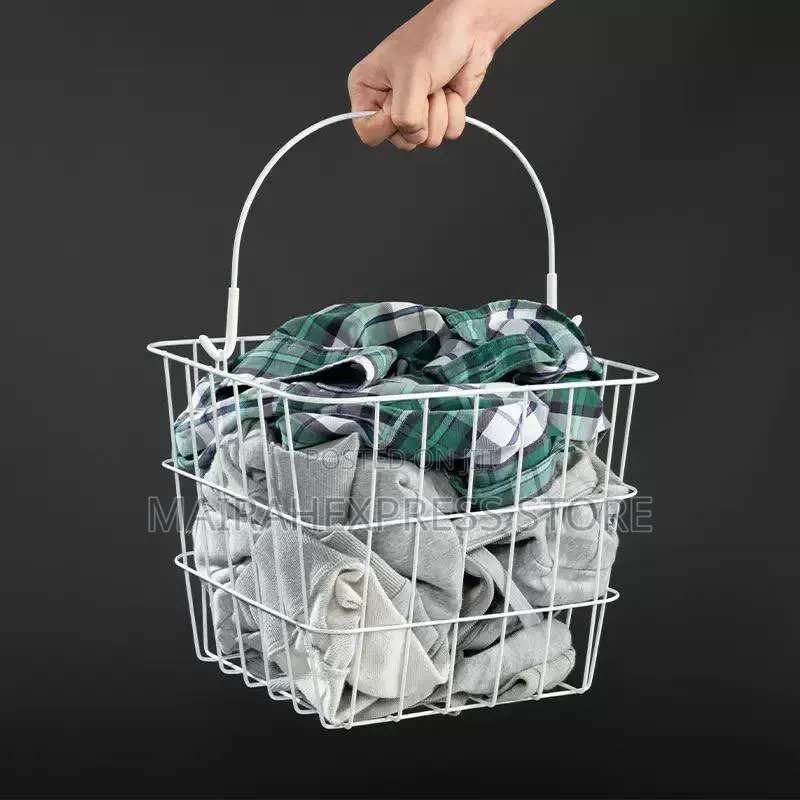 3layer Detachable Laundry Basket With Wheels T2mm7