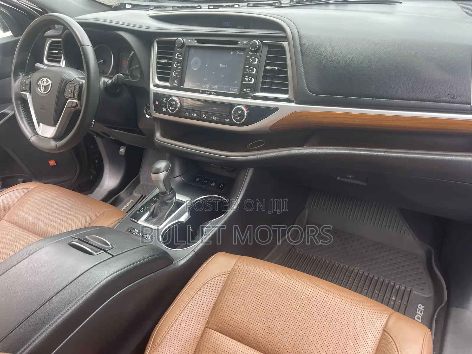 Toyota Highlander Limited Platinum 2019 Black